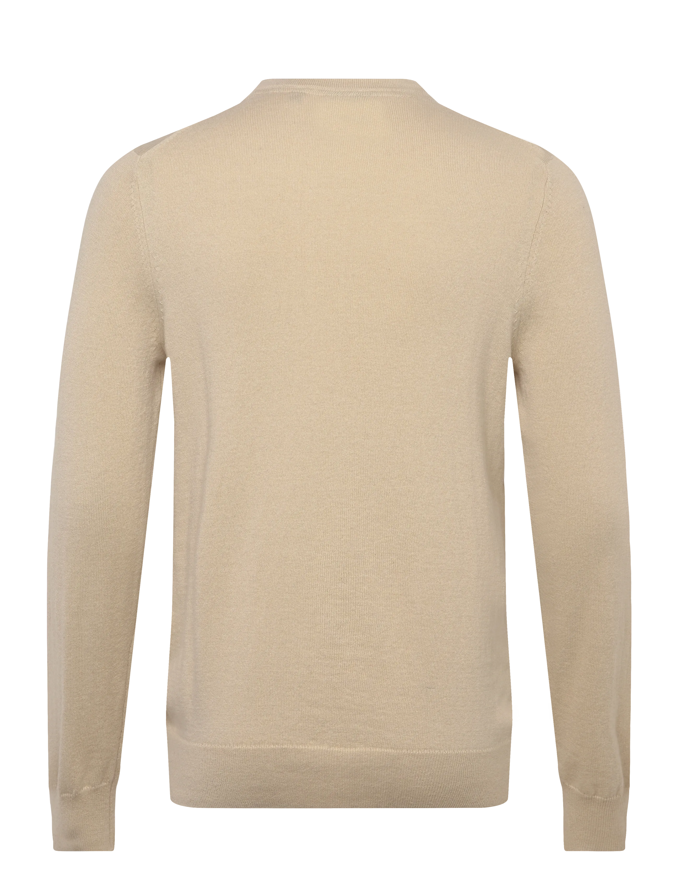 Lyle & Scott - Cotton Merino Crew Neck Jumper - rund hals - x865 grey taupe - 2