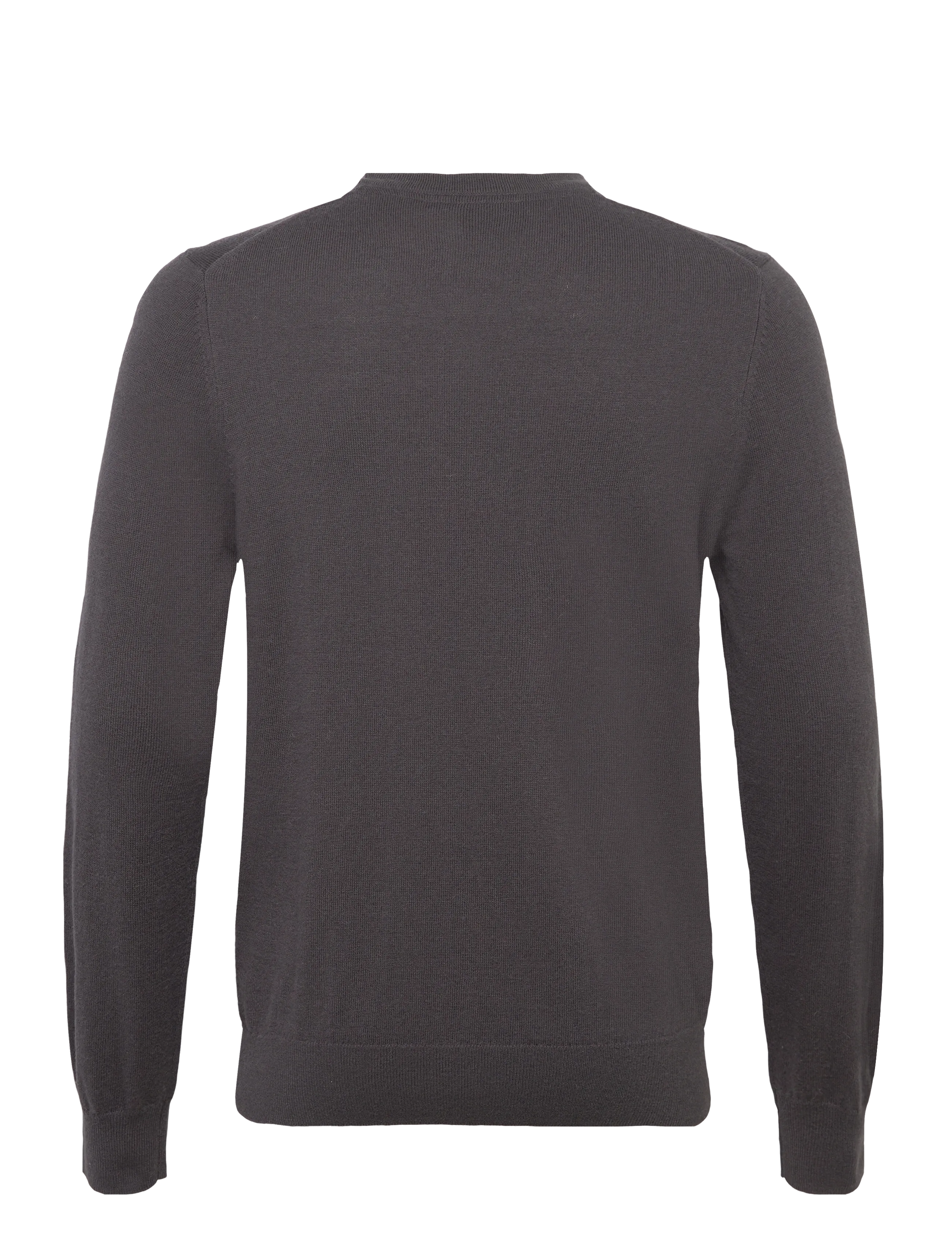 Lyle & Scott - Cotton Merino Crew Neck Jumper - rundhals - x878 shadow - 2