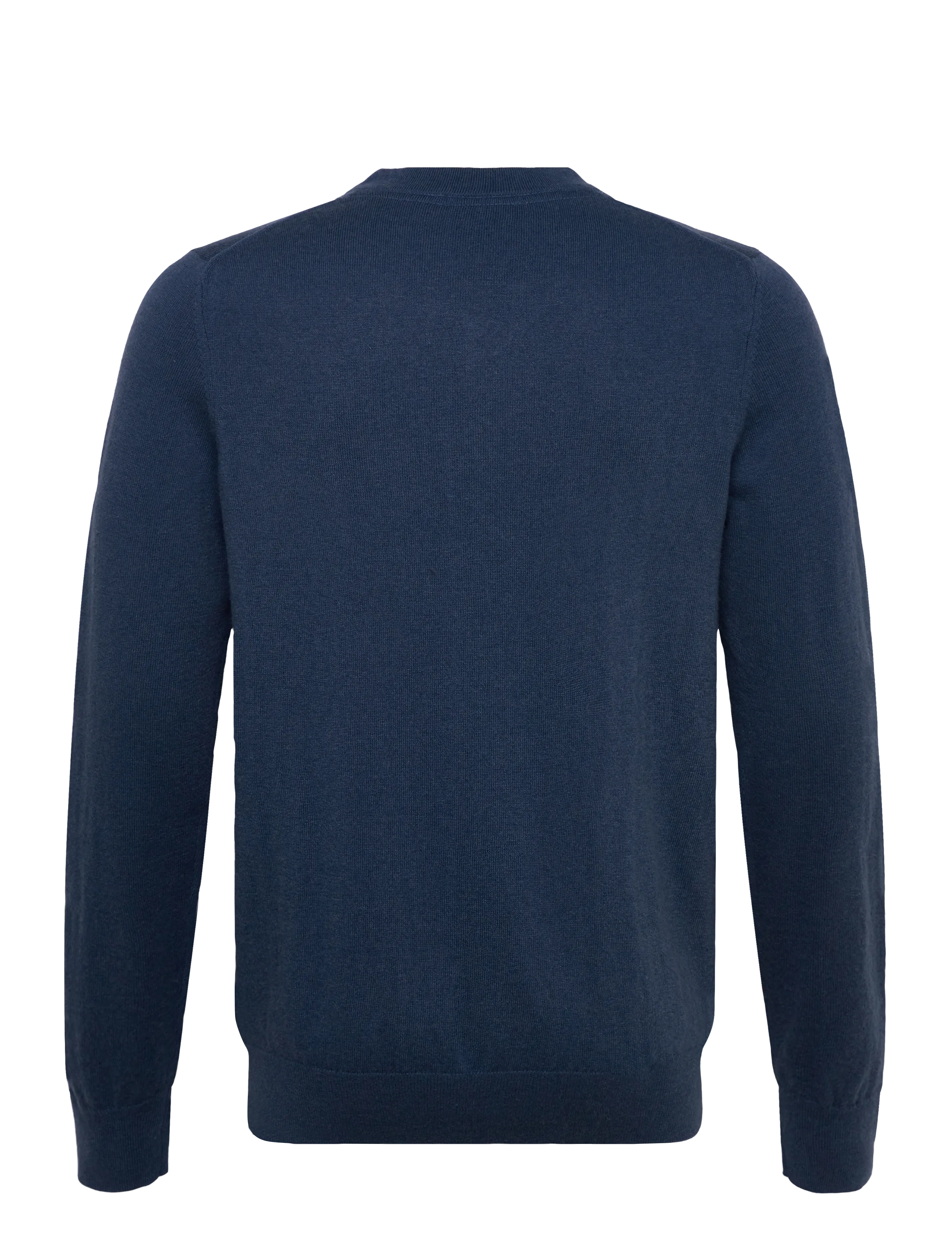 Lyle & Scott - Cotton Merino V Neck Jumper - v-hals - x862 deep water - 1