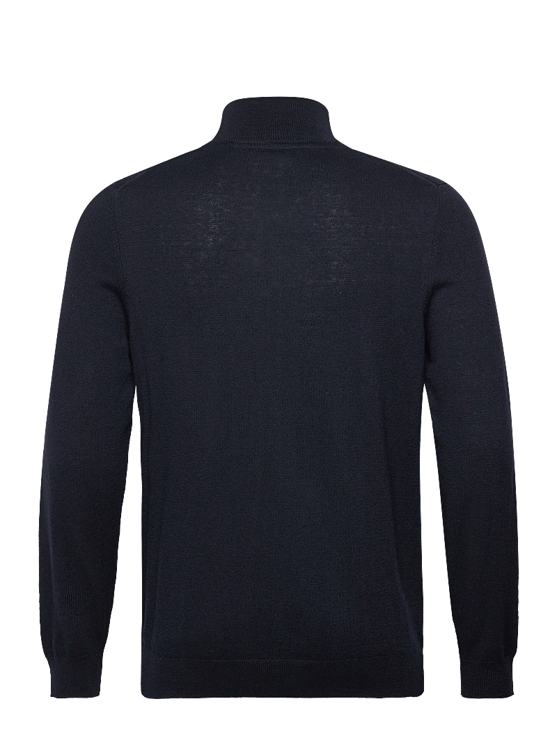 Lyle & Scott - Cotton Merino Quarter Zip Jumper - džemperiai su trumpu užtrauktuku - dark navy - 2