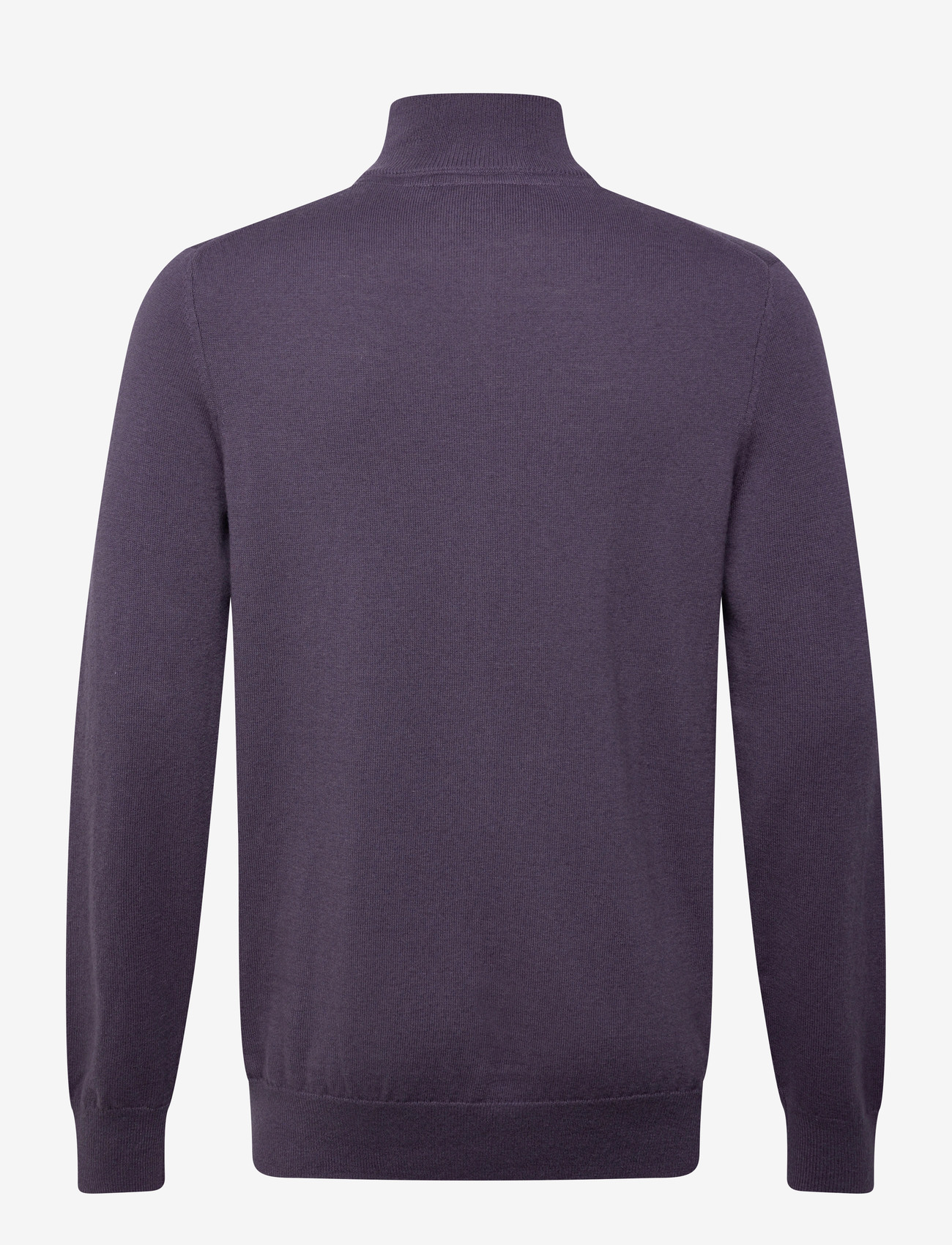 Lyle & Scott - Cotton Merino Quarter Zip Jumper - half zip-tröjor - x854 graystone - 2