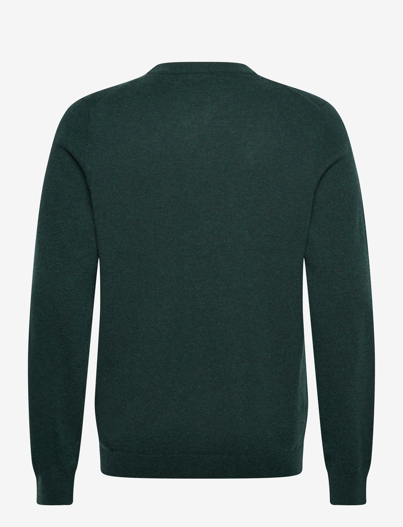 Lyle & Scott - Lambswool Blend Crew Neck Jumper - rund hals - x321 argyle teal marl - 1