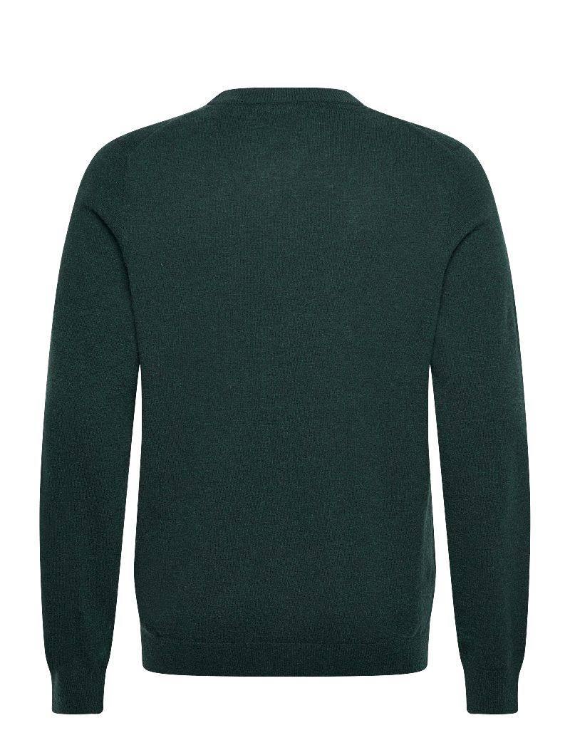 Lyle & Scott - Lambswool Blend Crew Neck Jumper - rundhals - x321 argyle teal marl - 2