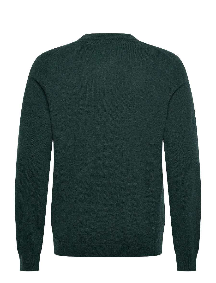 Lyle & Scott - Lambswool Blend Crew Neck Jumper - rundhals - x321 argyle teal marl - 2