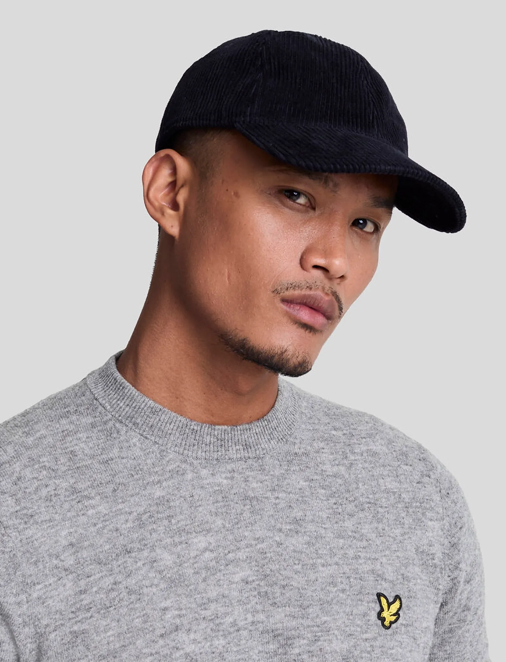 Lyle & Scott - Lambswool Blend Crew Neck Jumper - Ümara kaelusega - mid grey marl - 4