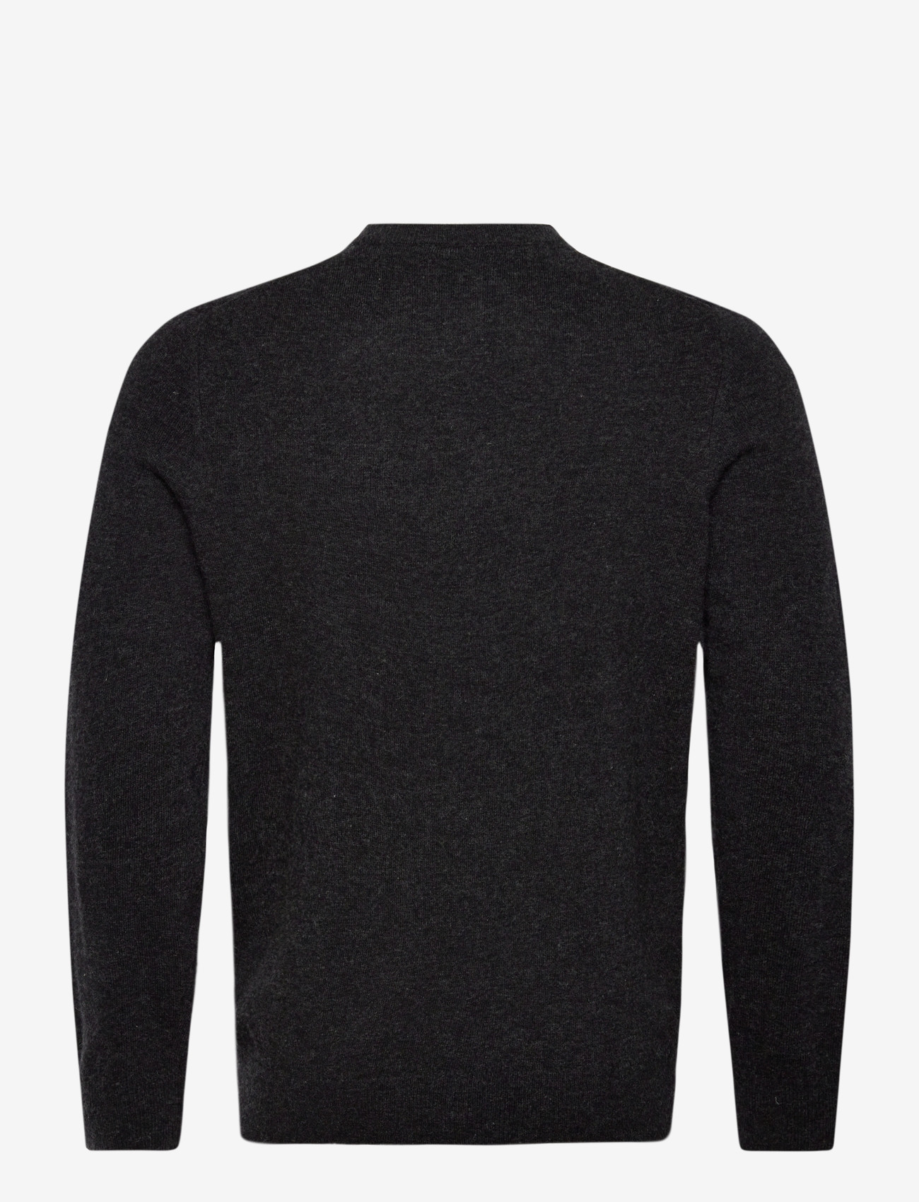 Lyle & Scott - Lambswool Blend Crew Neck Jumper - rundhalsad - w155 jet black marl - 1