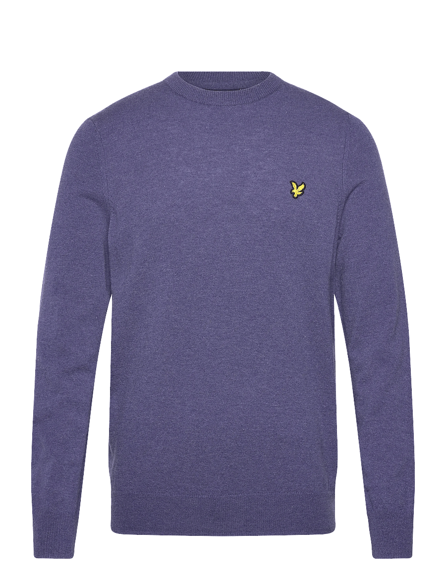 Lyle & Scott - Lambswool Blend Crew Neck Jumper - rundhals - x935 graystone marl - 1