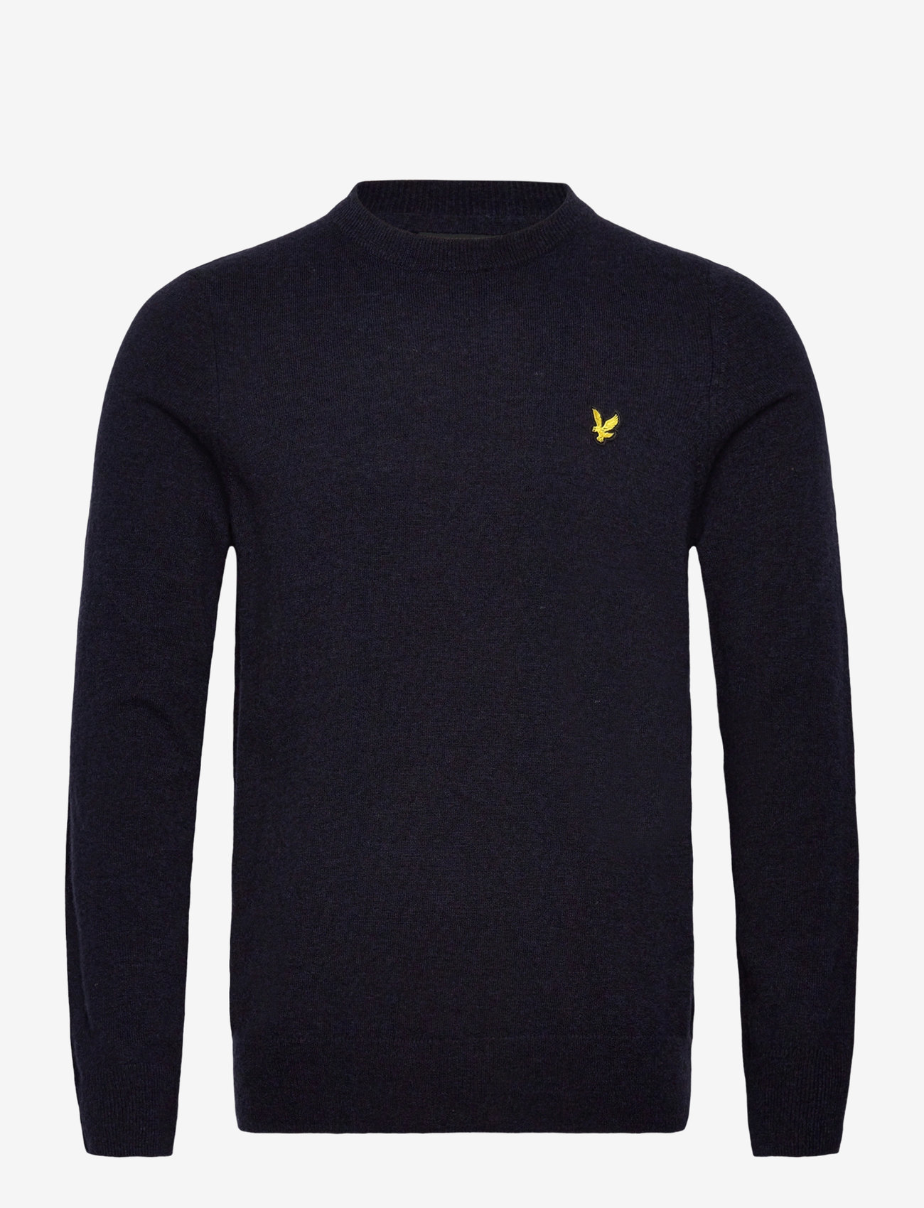 Lyle & Scott - Lambswool Blend Crew Neck Jumper - Ümmarguse kaelusega kudumid - z56 dark navy marl - 0