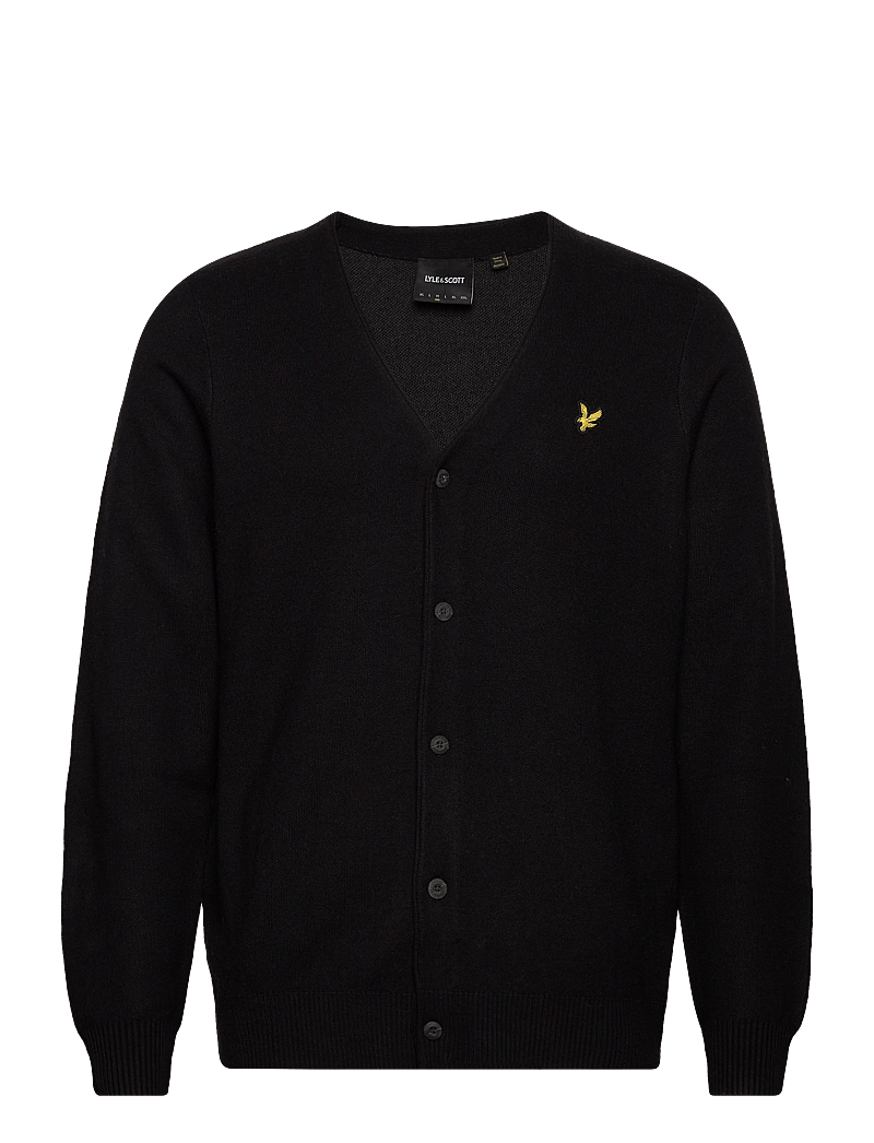 Lyle Scott Double Knit V Neck Cardigan Cardigans Boozt