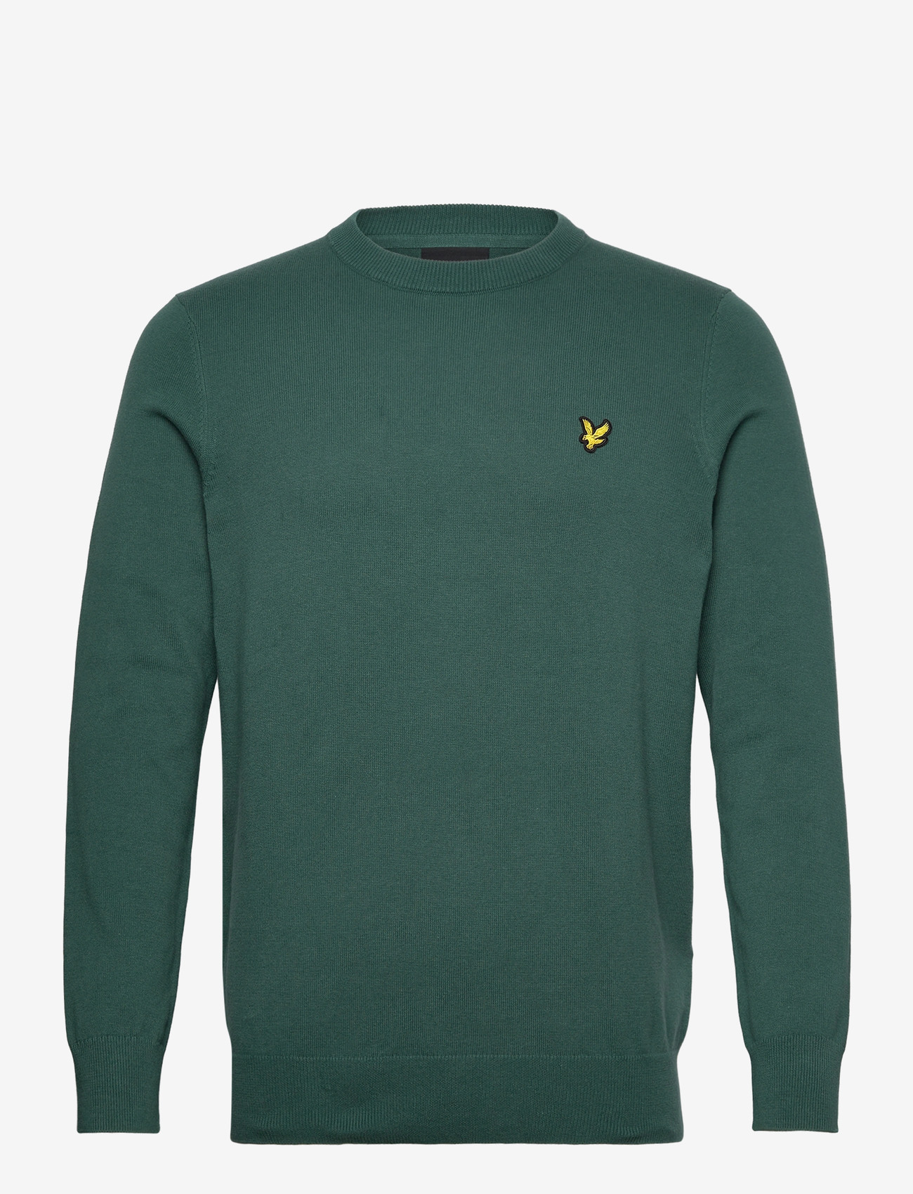 Lyle & Scott - Cotton Crew Neck Jumper - rundhalsad - w130 everglade - 0
