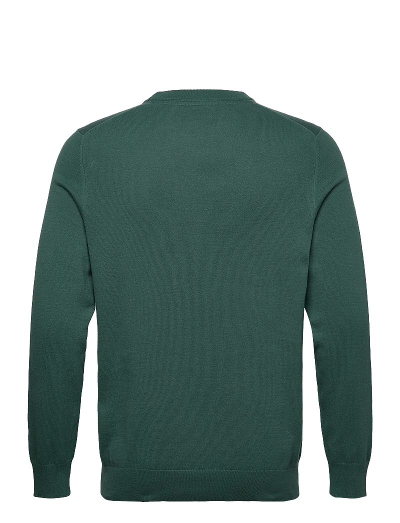 Lyle & Scott - Cotton Crew Neck Jumper - rundhalsad - w130 everglade - 1