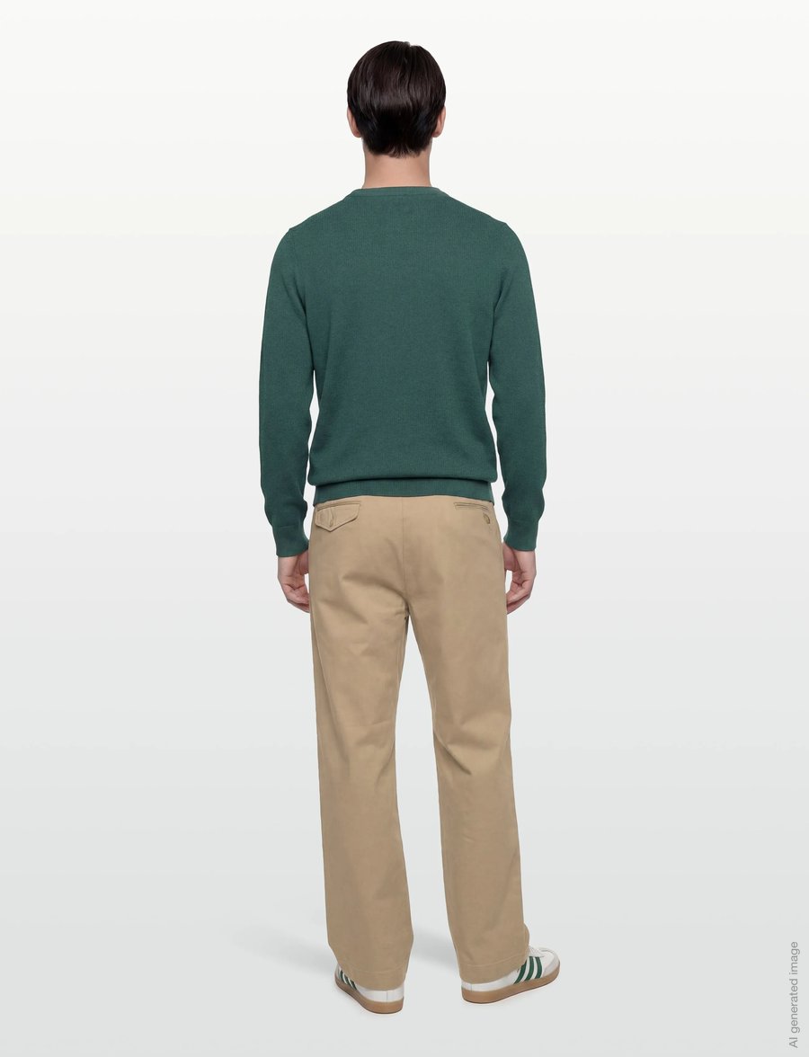Lyle & Scott - Cotton Crew Neck Jumper - rundhals - w130 everglade - 4