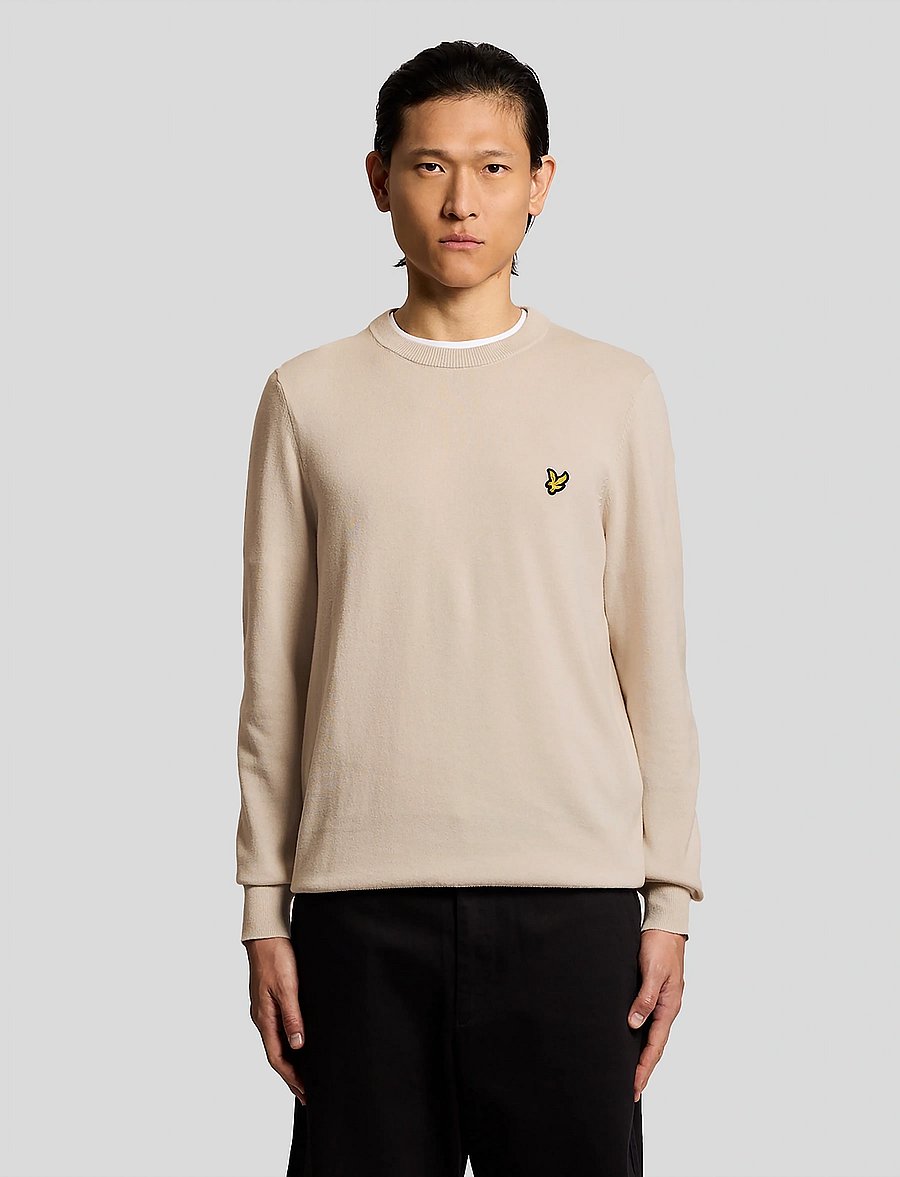 Lyle & Scott - Cotton Crew Neck Jumper - rundhals - w870 cove - 0
