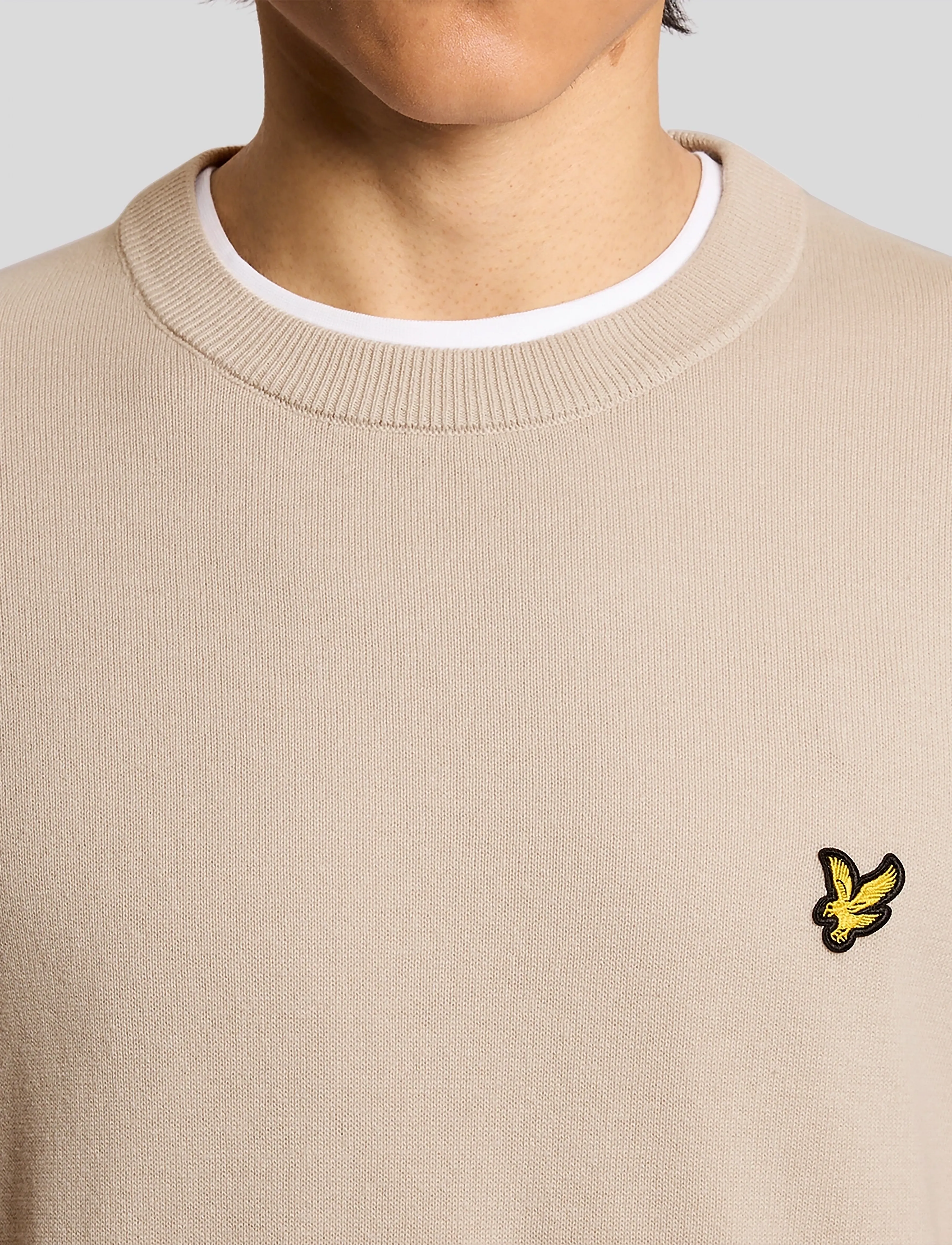 Lyle & Scott - Cotton Crew Neck Jumper - rundhals - w870 cove - 4