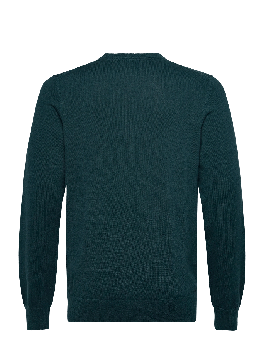 Lyle & Scott - Cotton Crew Neck Jumper - rundhalsad - y066 rich teal - 2