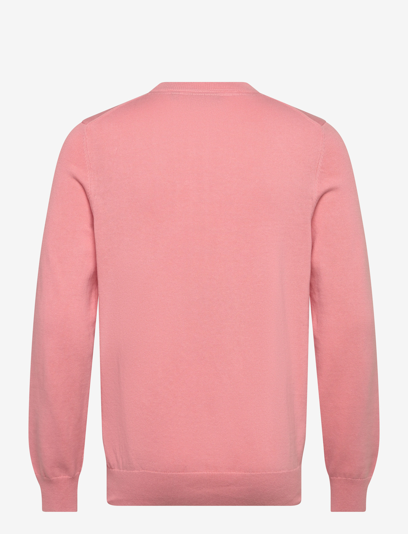 Lyle & Scott - Cotton Crew Neck Jumper - rund hals - y120 pink grapefruit - 2