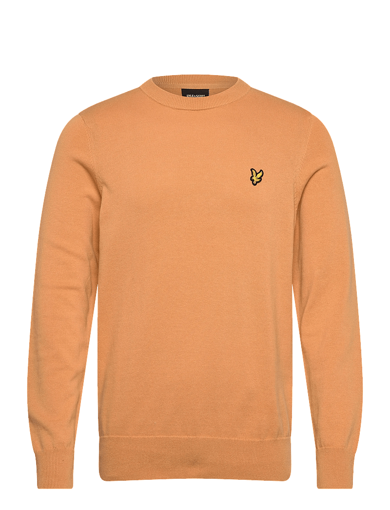 Lyle & Scott - Cotton Crew Neck Jumper - rund hals - y122 honeycomb - 1