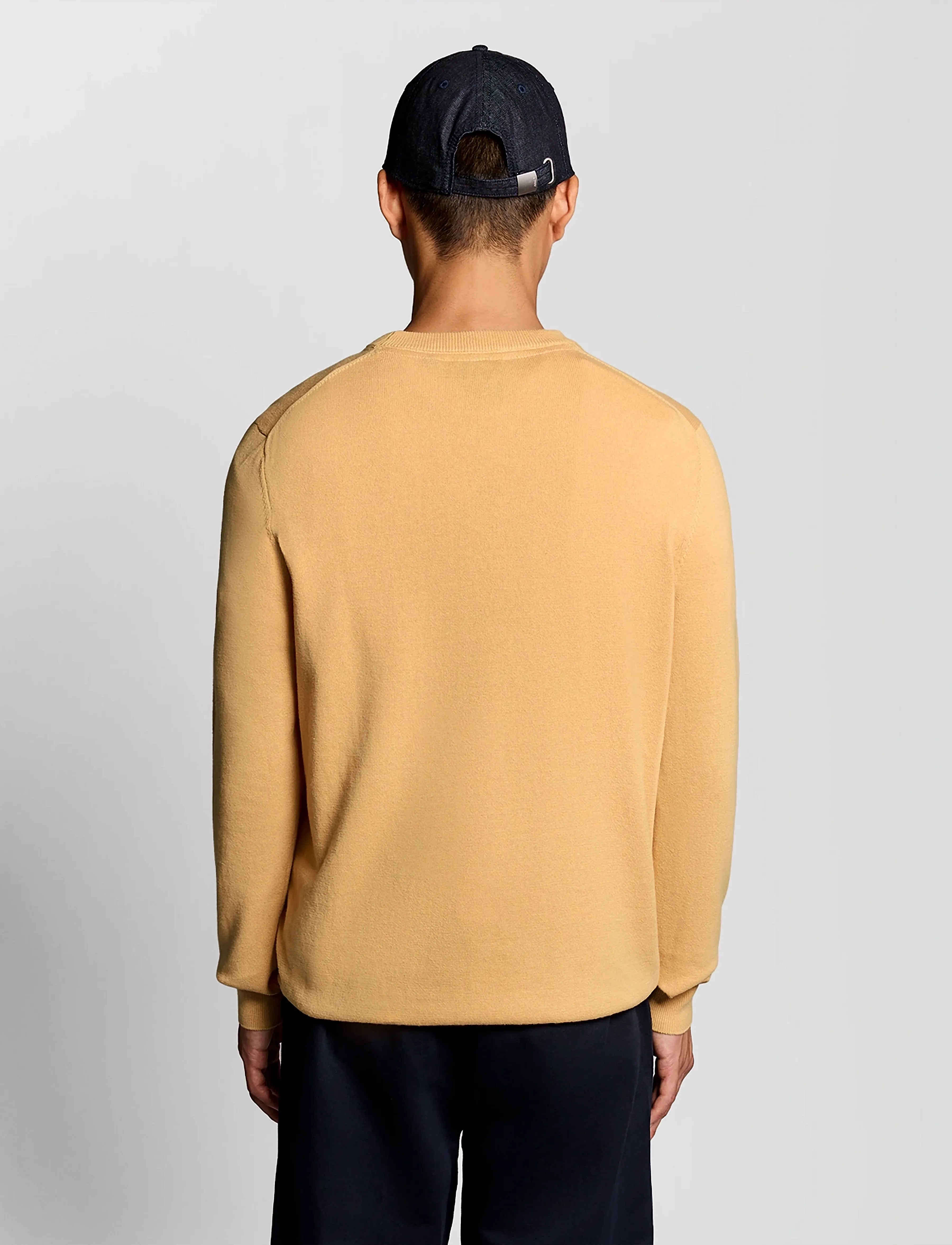 Lyle & Scott - Cotton Crew Neck Jumper - round necks - y122 honeycomb - 3