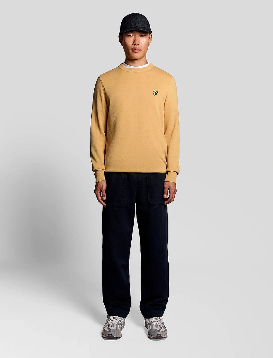 Lyle & Scott - Cotton Crew Neck Jumper - rundhals - y122 honeycomb - 4