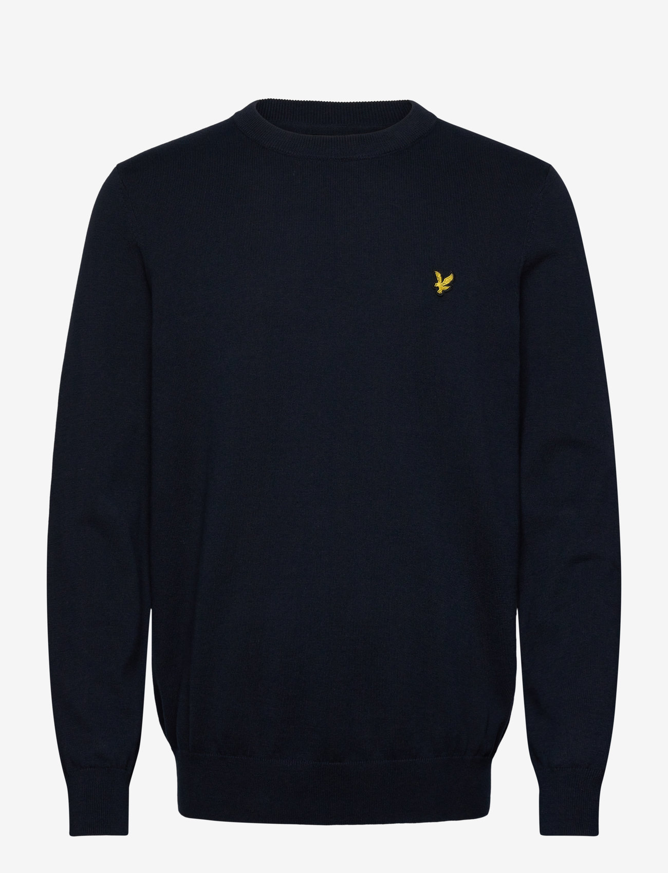 Lyle & Scott - Cotton Crew Neck Jumper - rund hals - z271 dark navy - 1