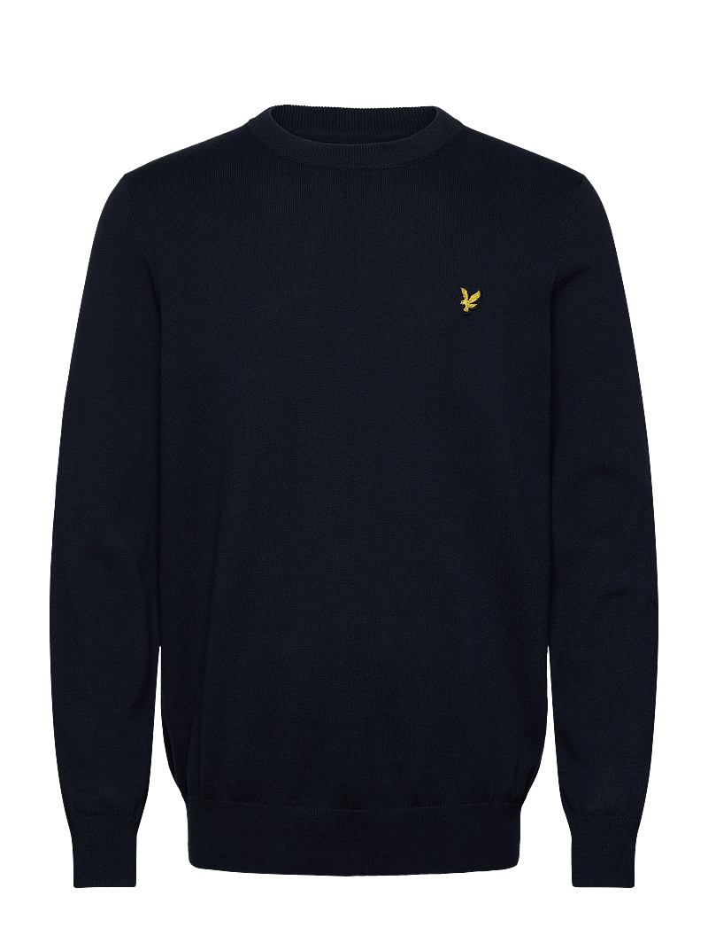 Lyle & Scott - Cotton Crew Neck Jumper - rund hals - z271 dark navy - 1