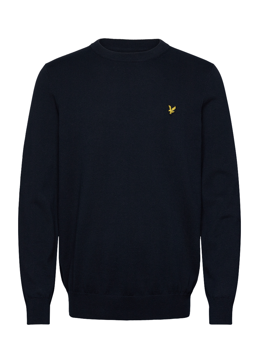 Lyle & Scott - Cotton Crew Neck Jumper - rundhalsad - z271 dark navy - 1
