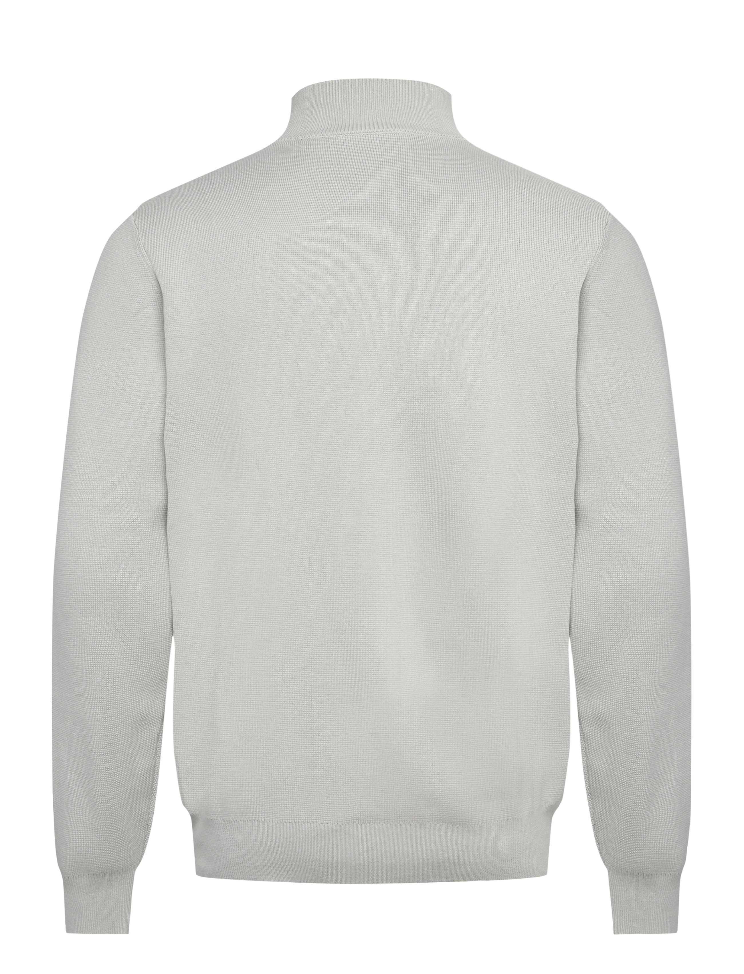 Lyle & Scott - Milano Hybrid Full Zip Knitted Jacket - x570 grey mirage - 2