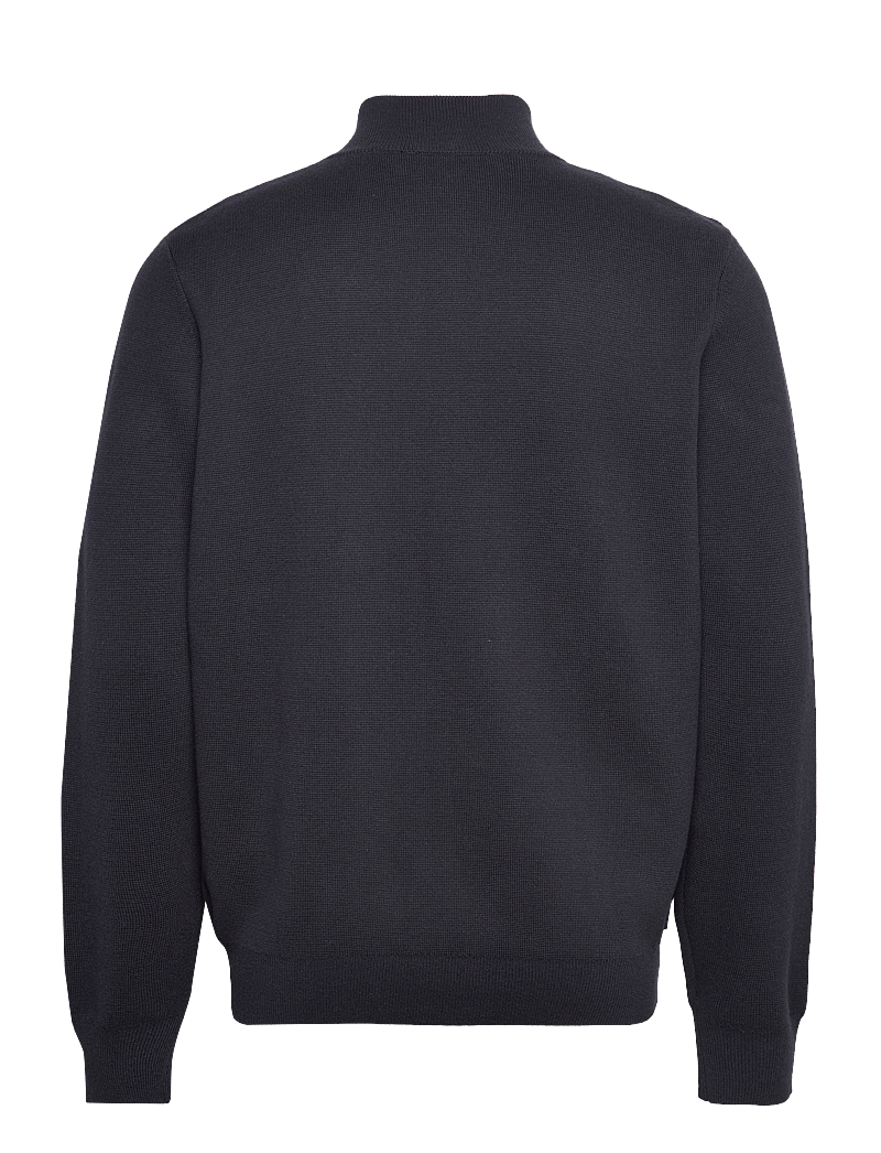 Lyle & Scott - Milano Hybrid Full Zip Knitted Jacket - hübriidjoped - z271 dark navy - 2