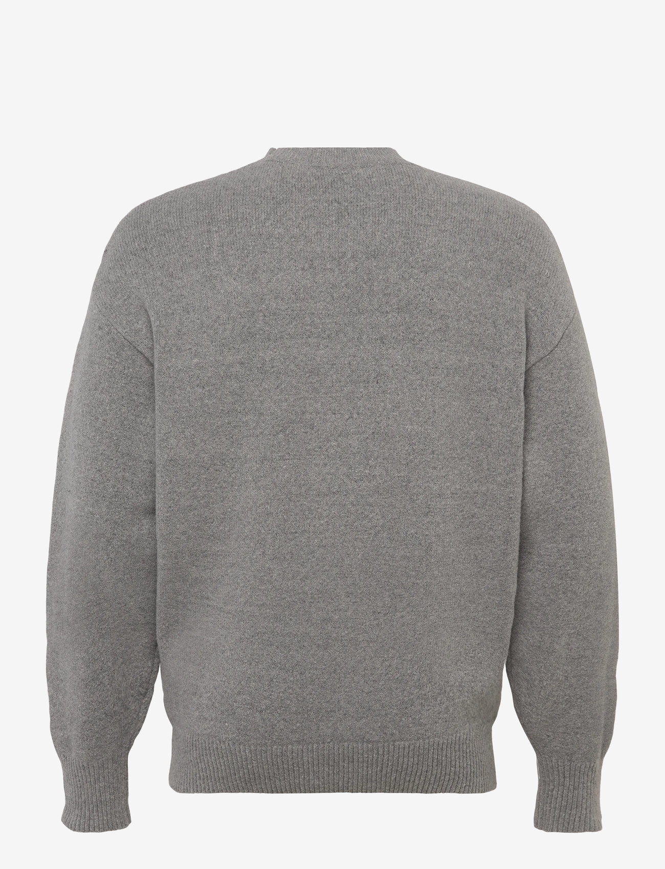 Lyle & Scott - Script Knitted Crew Neck - sügisesed riided - t28 mid grey marl - 1