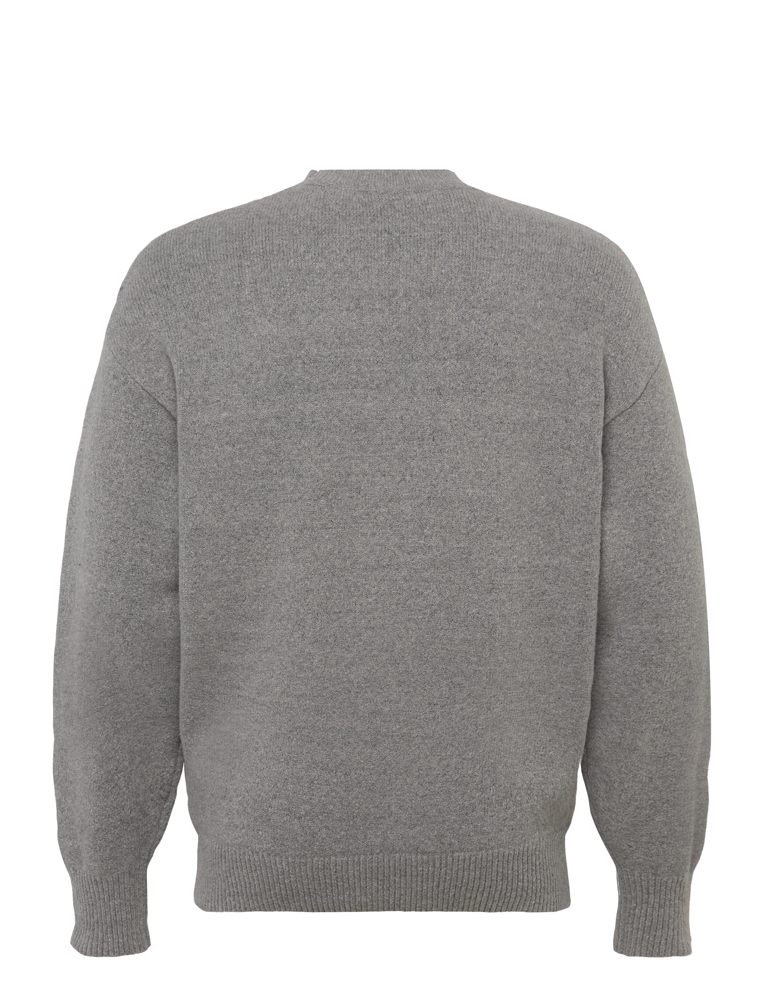 Lyle & Scott - Script Knitted Crew Neck - strickmode - t28 mid grey marl - 2