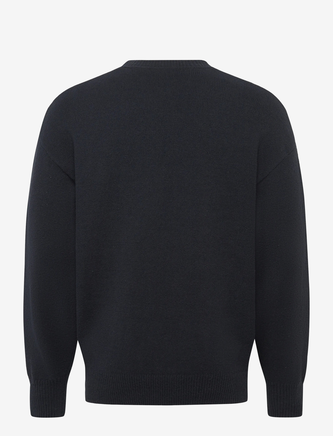 Lyle & Scott - Script Knitted Crew Neck - herbstliche kleidung - z271 dark navy - 1
