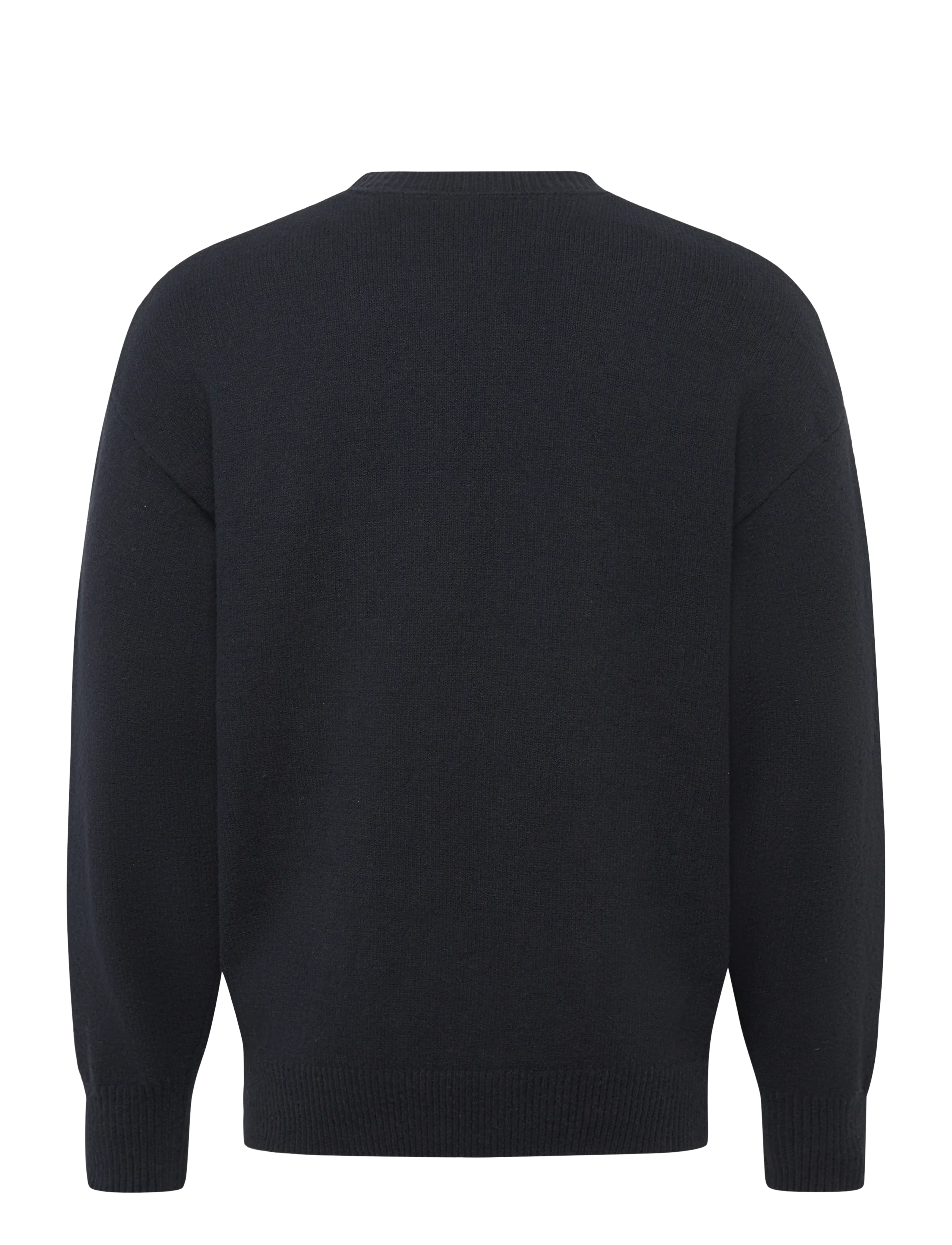 Lyle & Scott - Script Knitted Crew Neck - round necks - z271 dark navy - 1