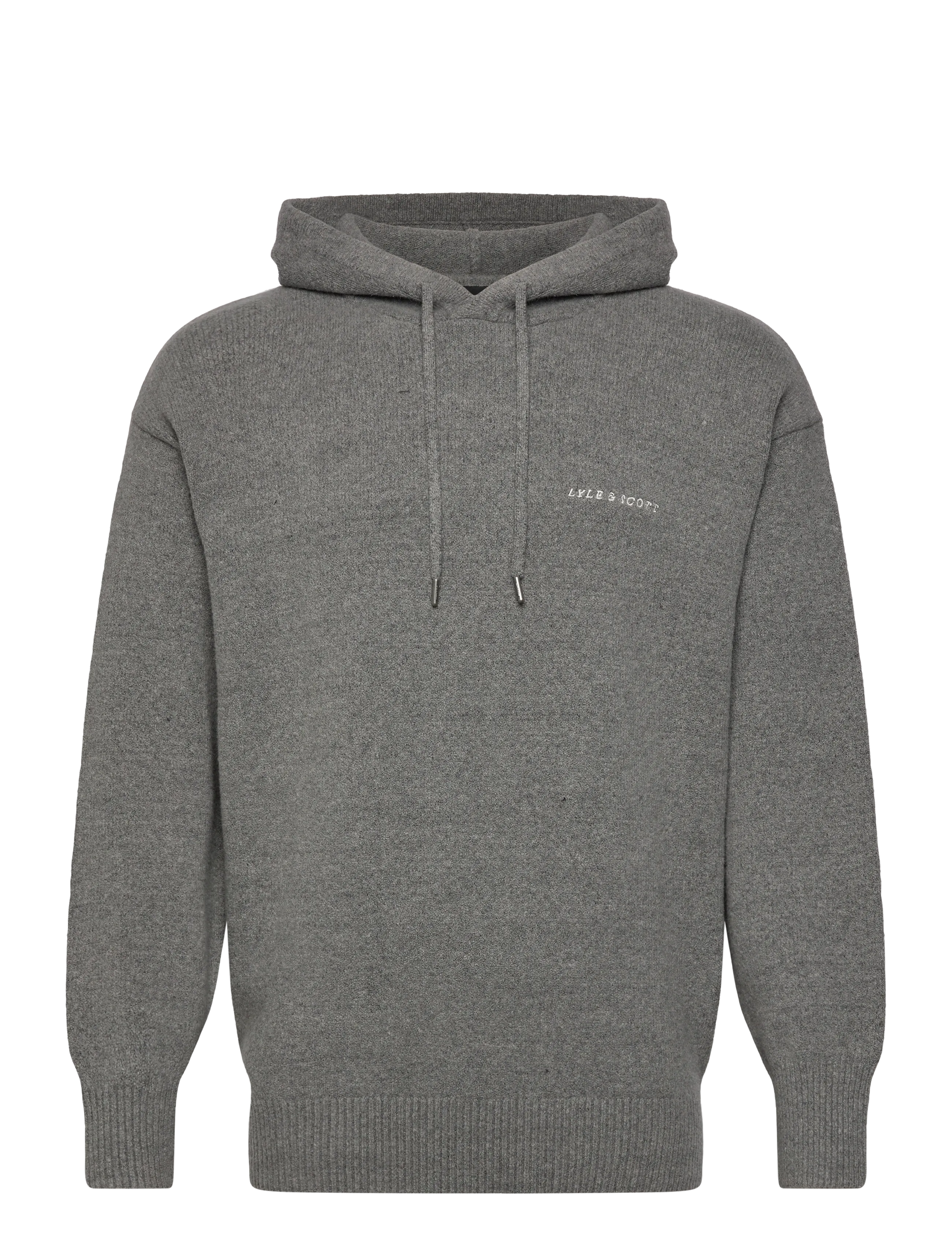 LYLE & SCOTT Script Strick Hoodie Grau - XXL - Herren