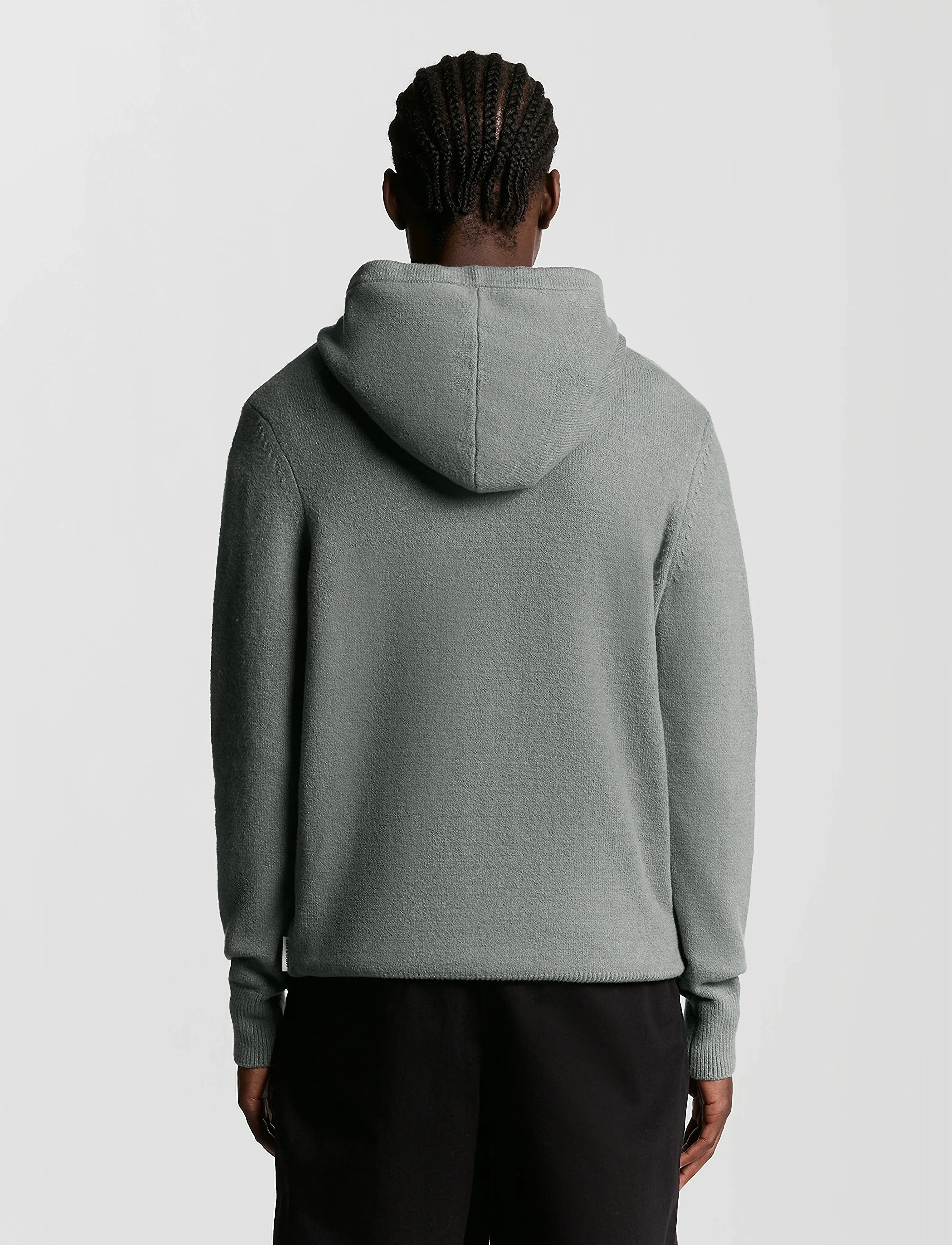 Script Knitted Hoodie 2