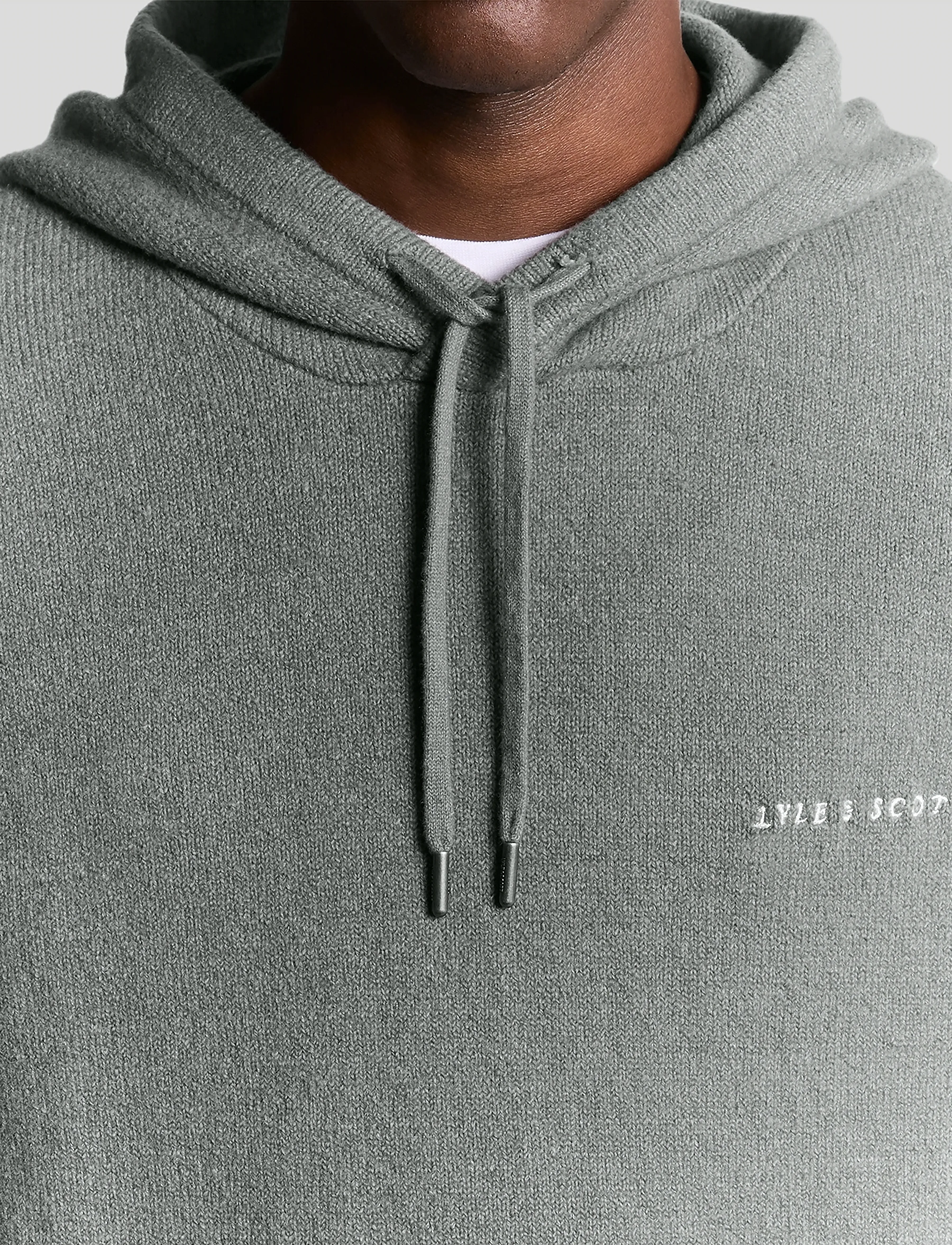 Script Knitted Hoodie 4