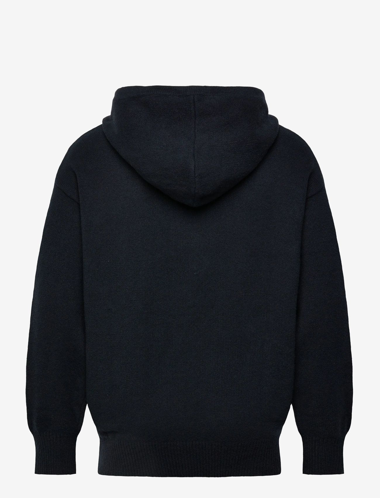 Lyle & Scott - Script Knitted Hoodie - hoodies - z271 dark navy - 2