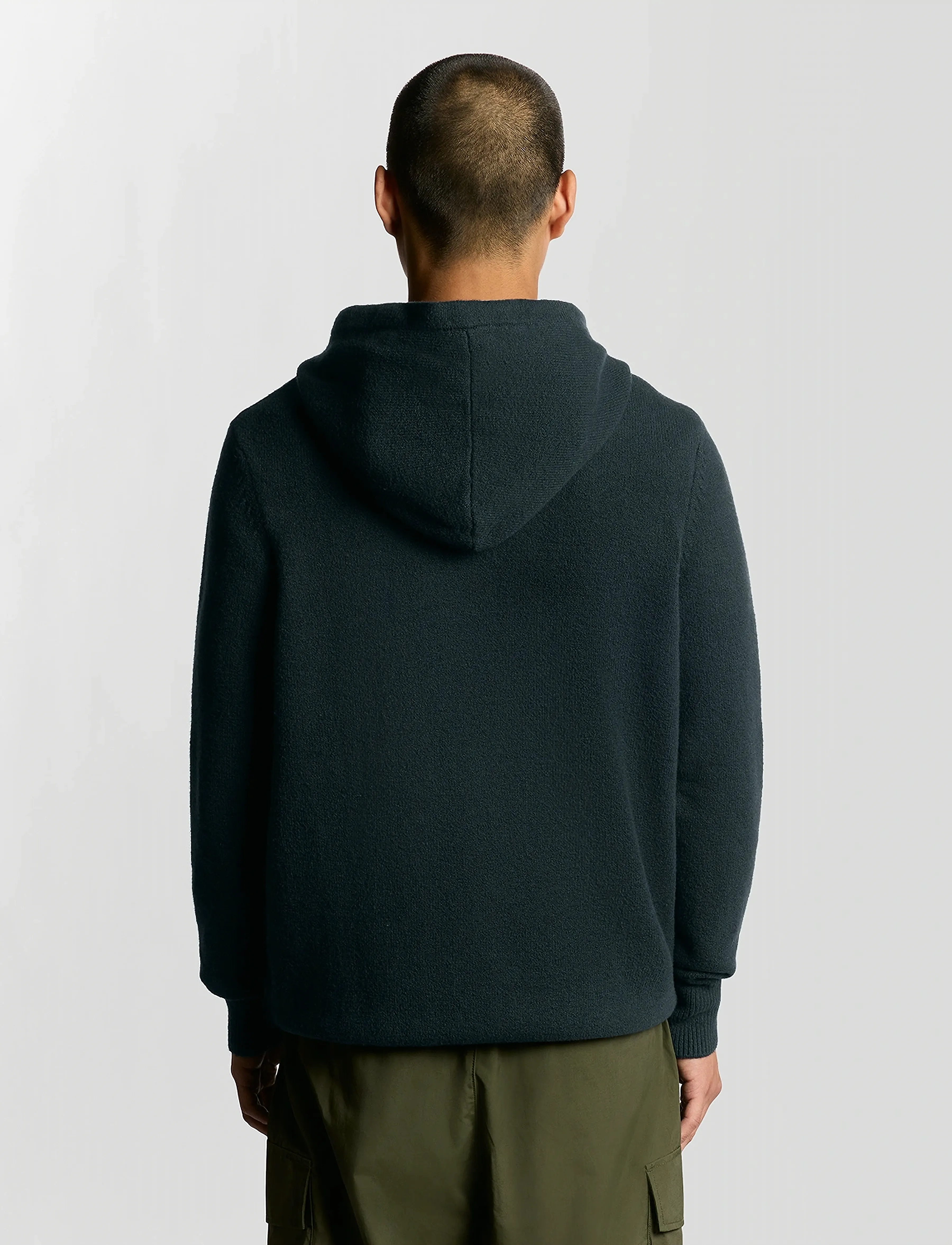 Script Knitted Hoodie 2