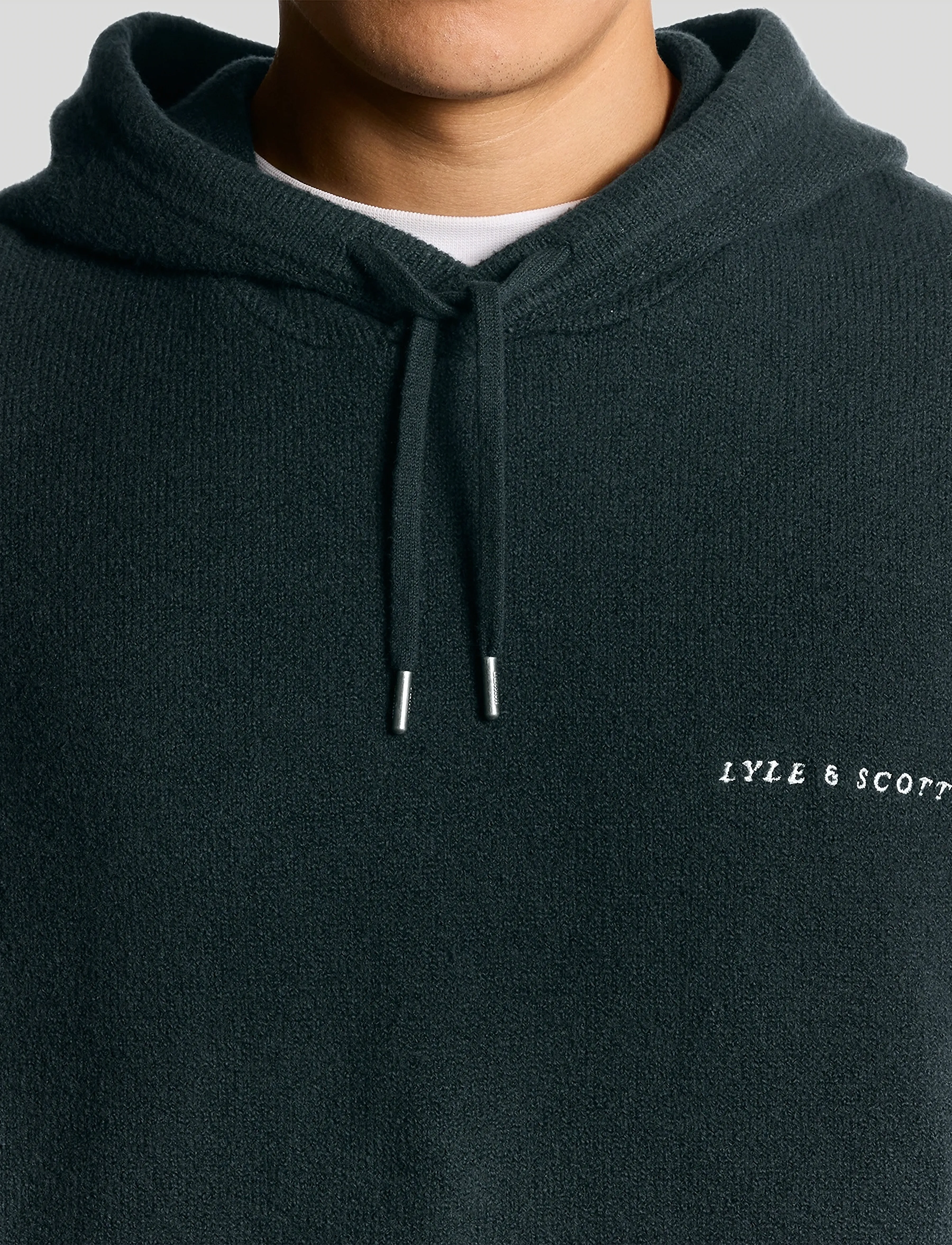 Script Knitted Hoodie 4