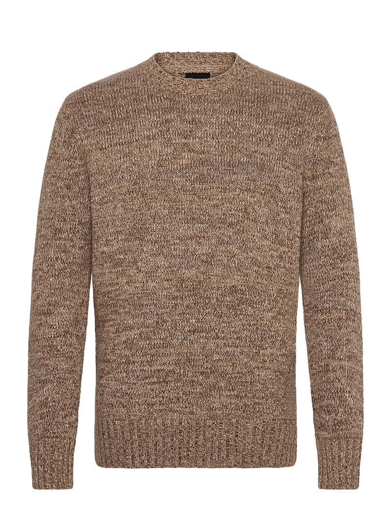 Lyle & Scott - Multi Marl Crew Neck Jumper - Ümmarguse kaelusega kudumid - x961 tigers eye marl - 1