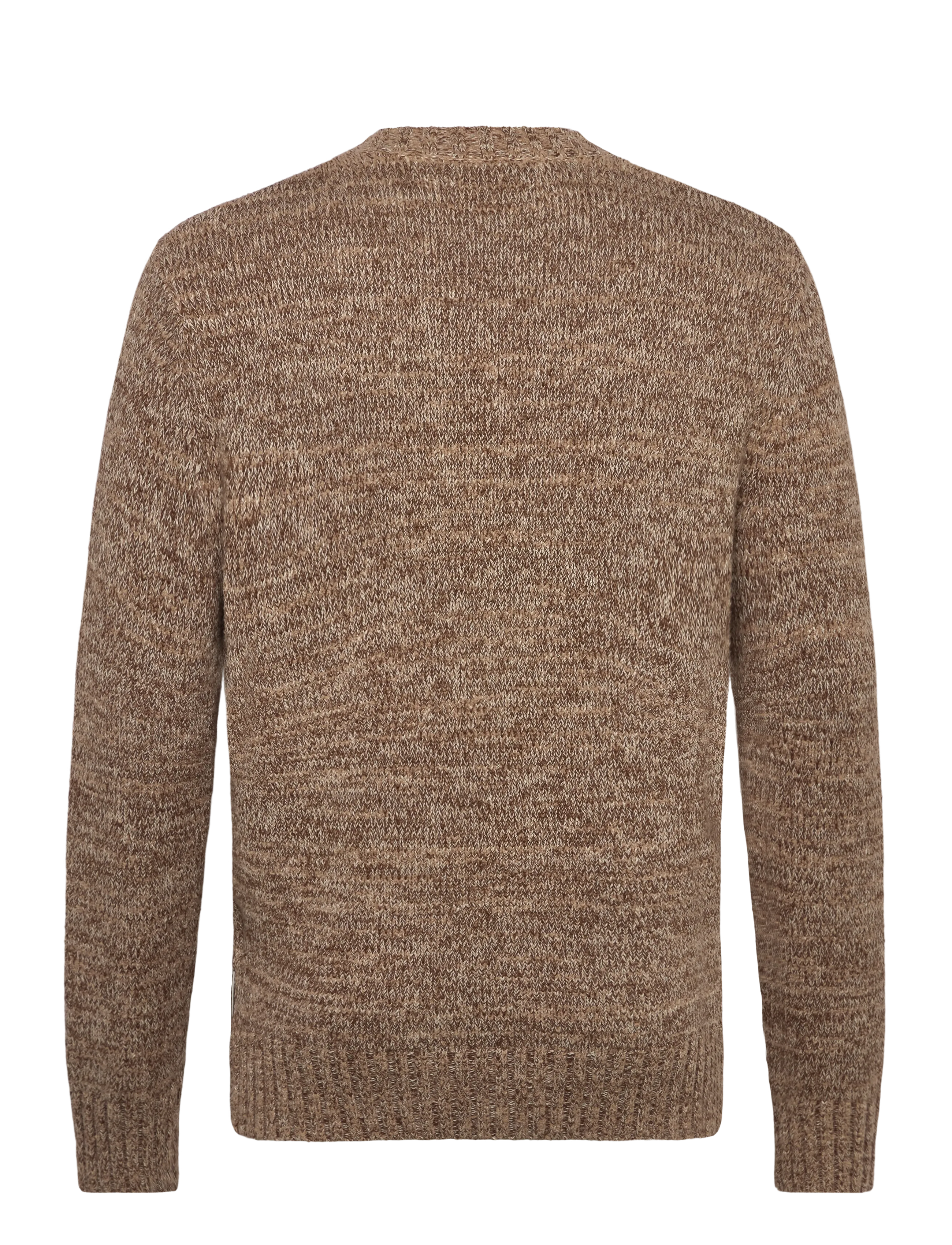 Lyle & Scott - Multi Marl Crew Neck Jumper - rund hals - x961 tigers eye marl - 2