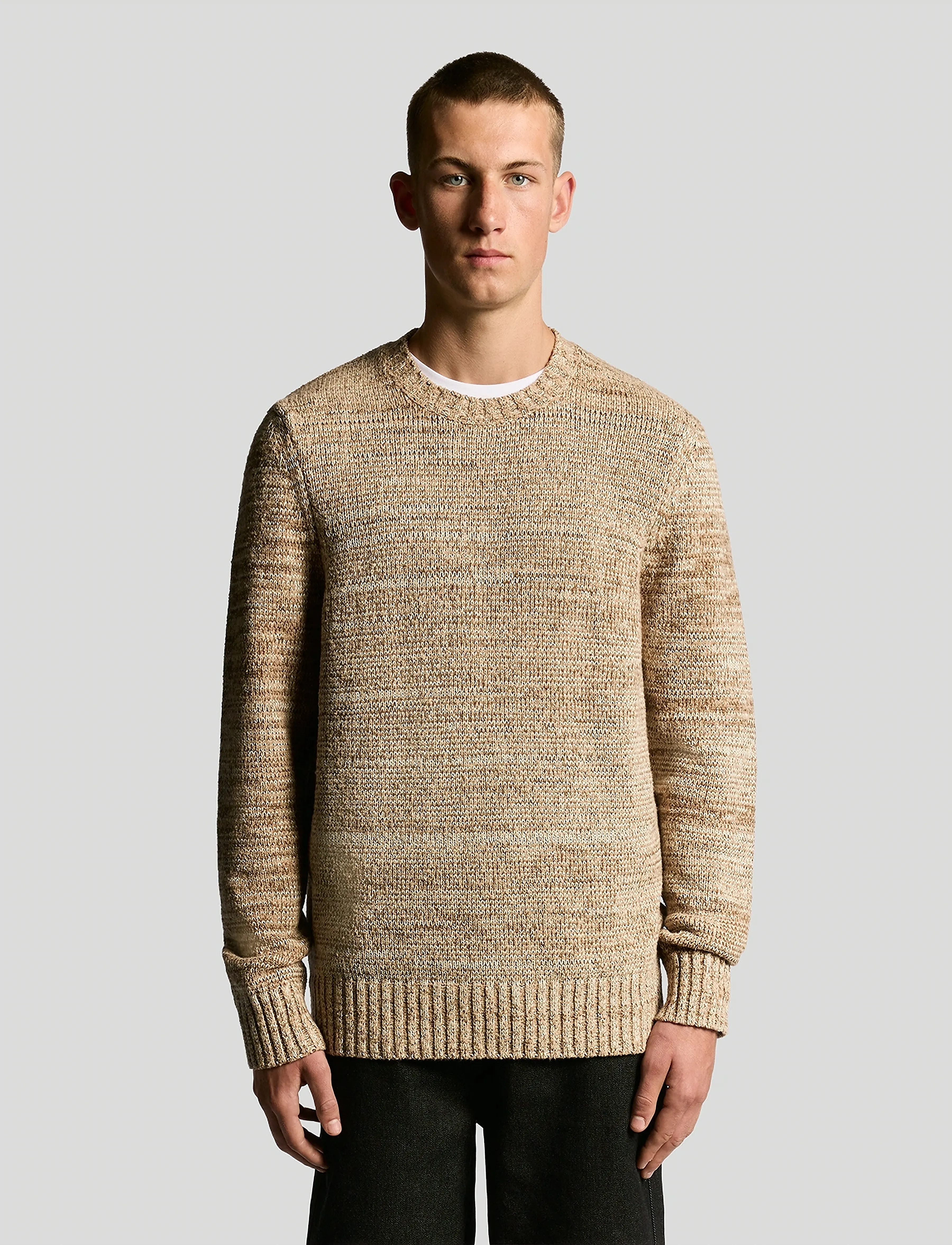 Multi Marl Crew Neck Jumper