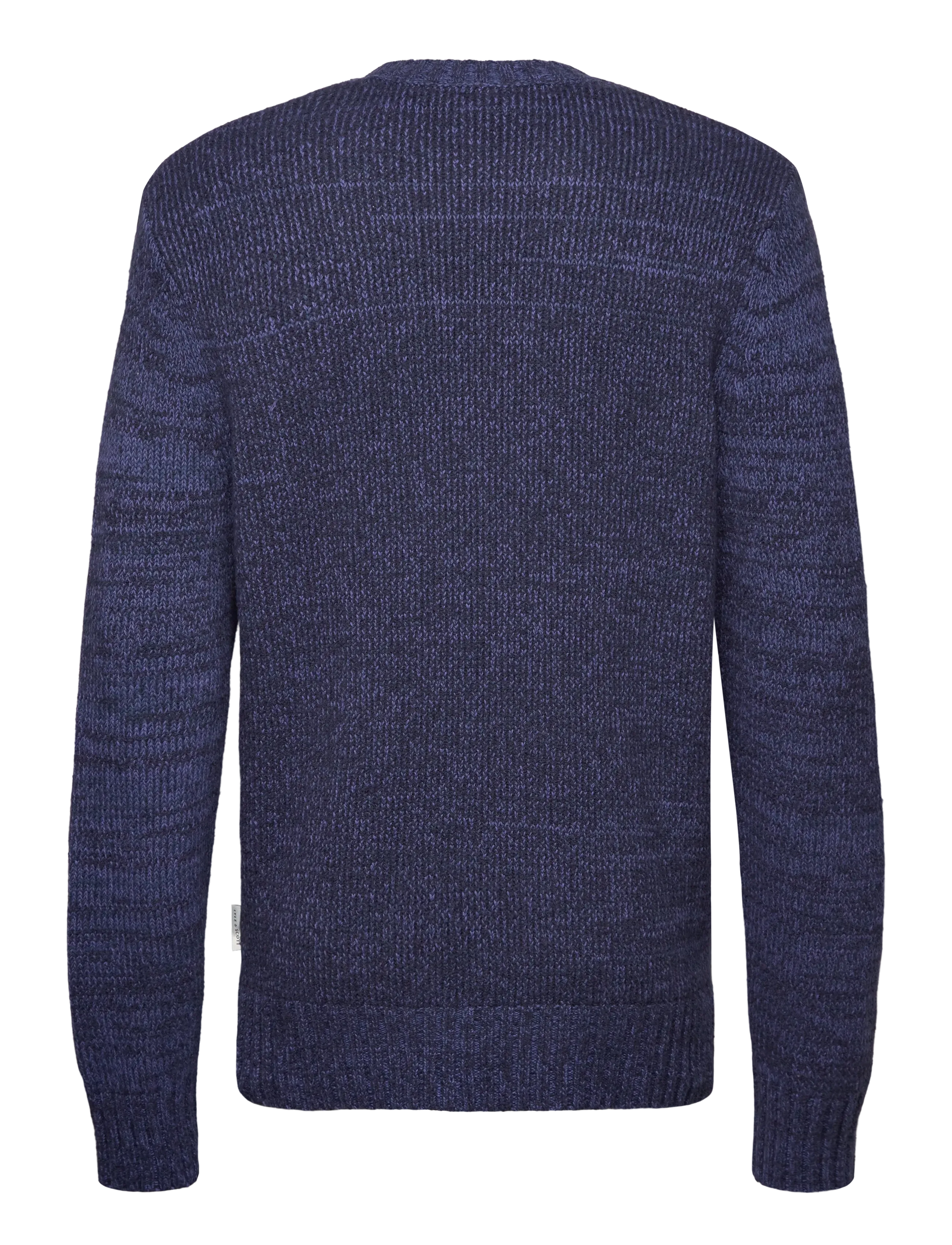 Lyle & Scott - Multi Marl Crew Neck Jumper - perusneuleet - z56 dark navy marl - 1