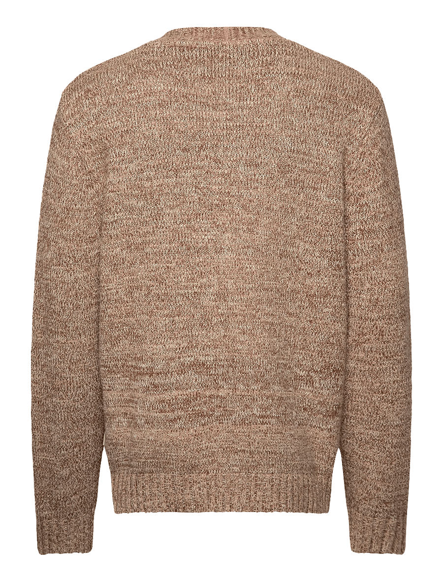 Lyle & Scott - Multi Marl V Neck Cardigan - strickjacken - tigers eye marl - 2