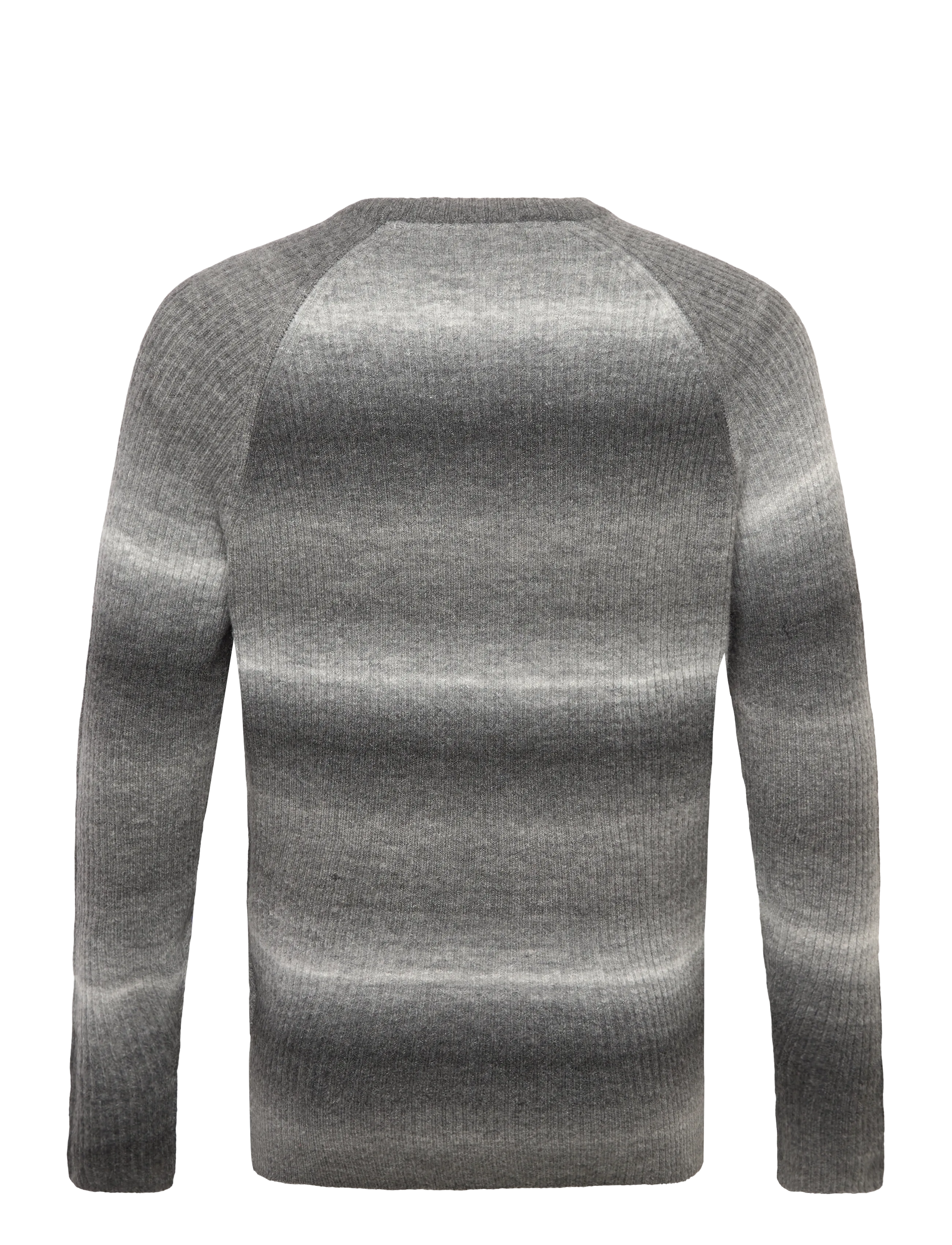 Lyle & Scott - Ribbed Ombre Jumper - strickmode - x970 jet black/ putty - 1