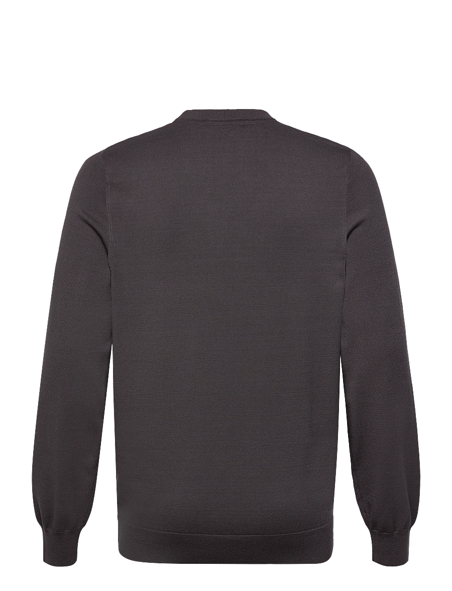 Lyle & Scott - Mesh Logo Crew Neck Jumper - rund hals - shadow - 2