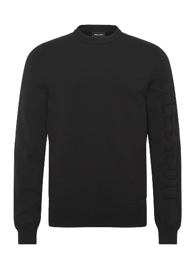 Mesh Logo Crew Neck Jumper - Rund Hals