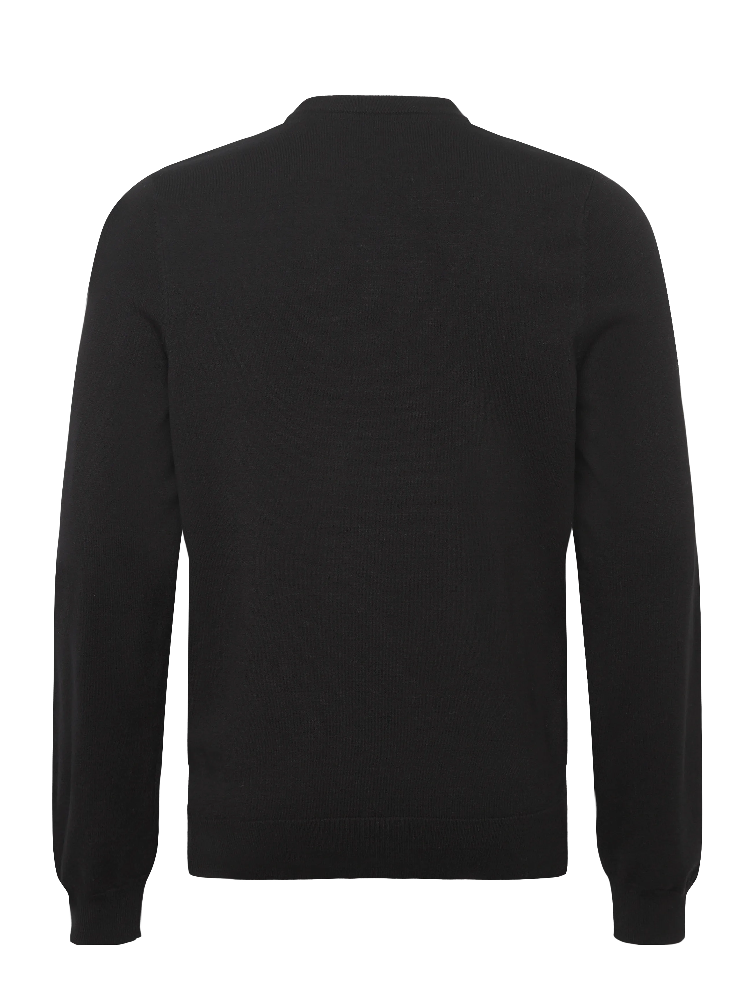 Lyle & Scott - Mesh Logo Crew Neck Jumper - rundhals - z865 jet black - 2