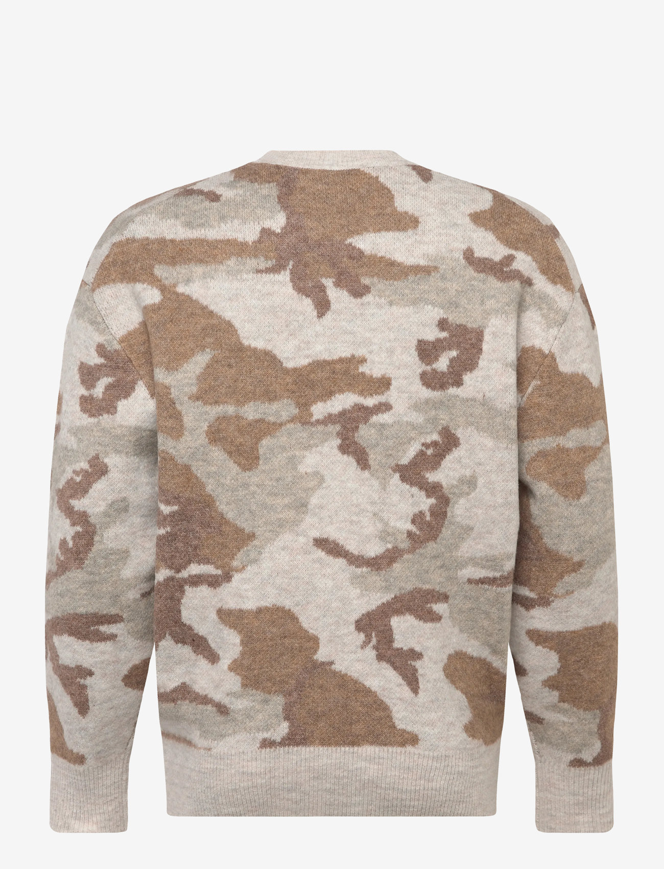Lyle & Scott - Brushed Camouflage Crew Neck Jumper - rundhalsad - x865 grey taupe - 2