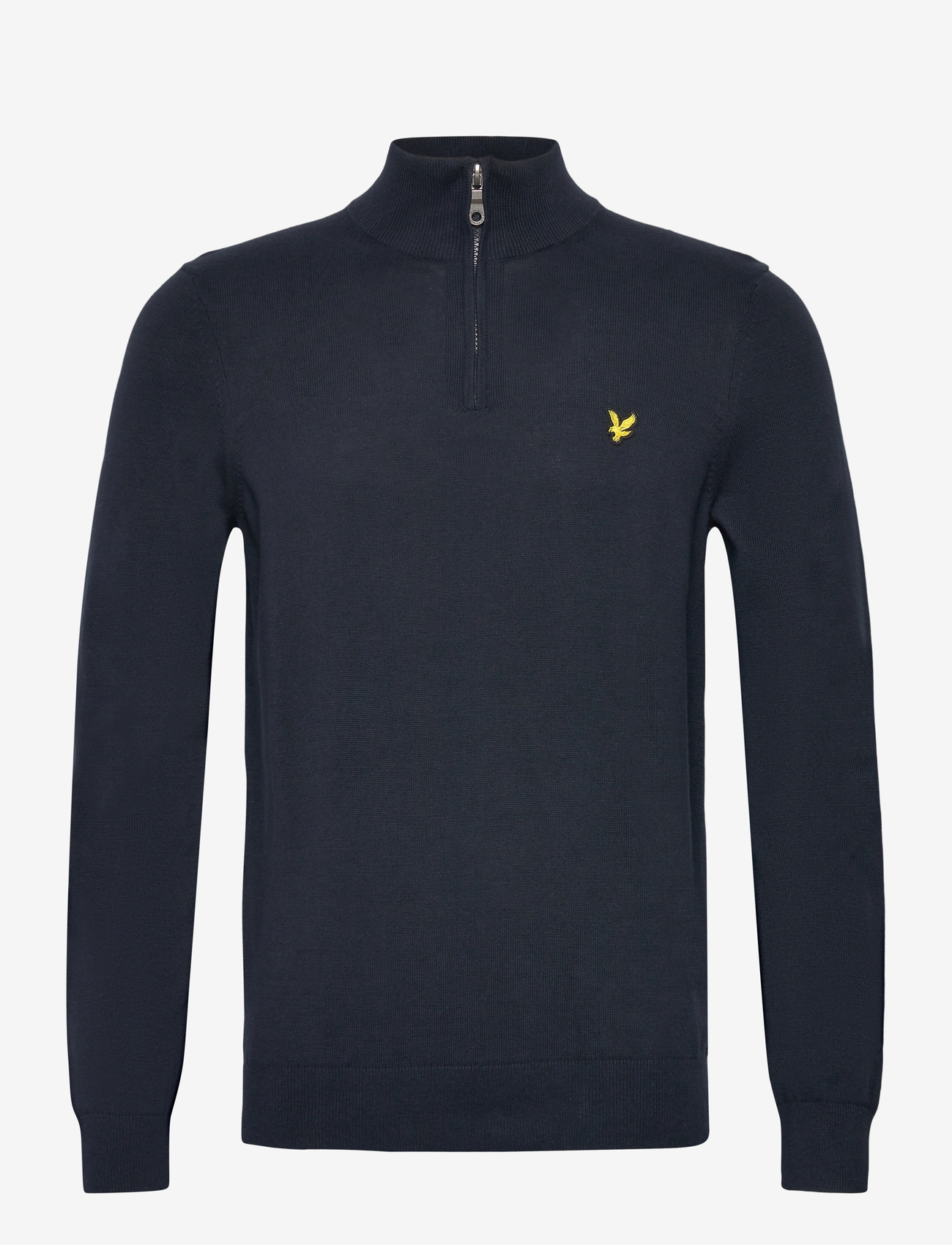 Lyle & Scott - Cotton Quarter Zip Jumper - truien - z271 dark navy - 1