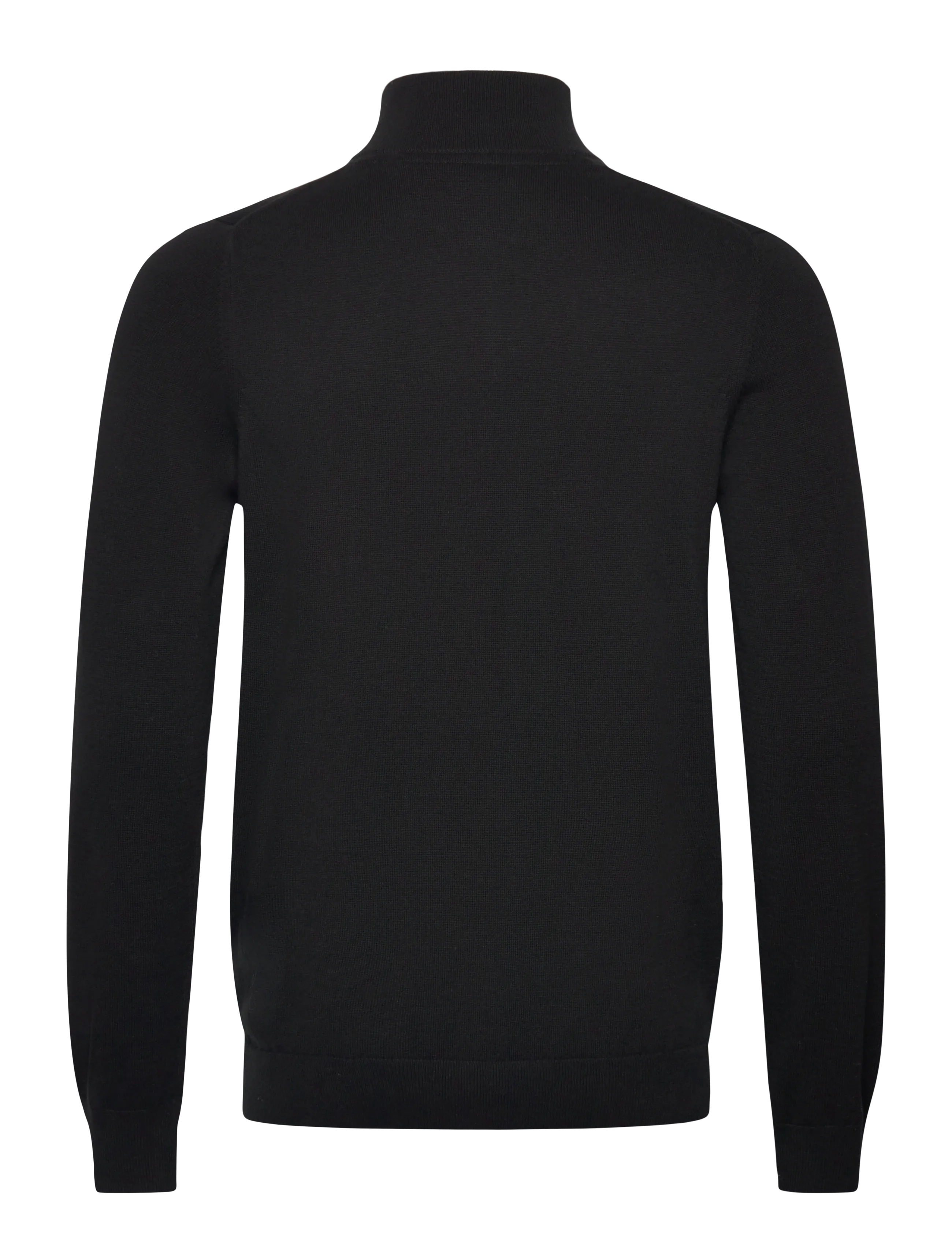 Lyle & Scott - Cotton Quarter Zip Jumper - truien - z865 jet black - 2